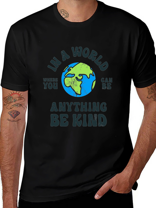 Be Kind T-Shirt - Earth Graphic Tee