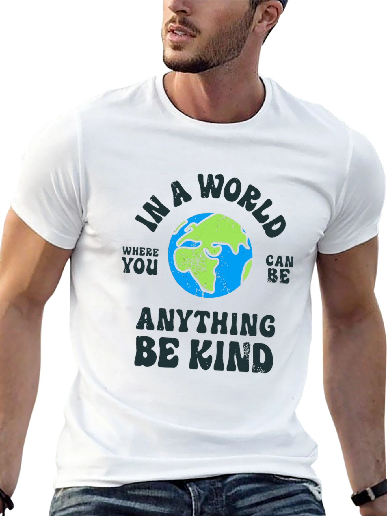 Be Kind T-Shirt - Earth Graphic Tee