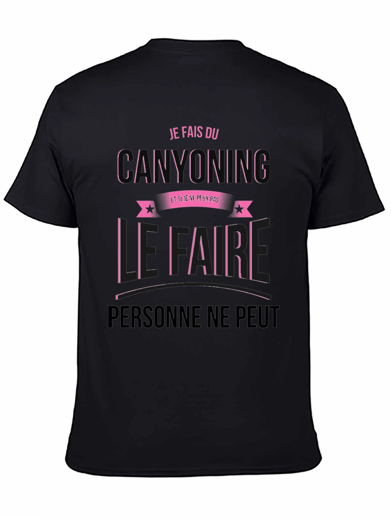 Canyoning Graphic Tee - Je Fais Du Canyoning