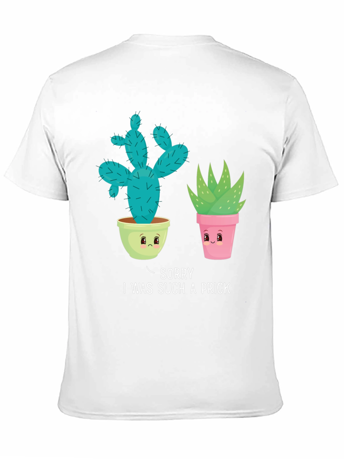 Funny Prick Cactus Graphic T-Shirt