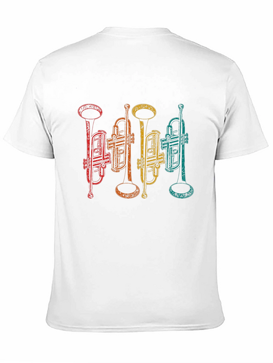 Vintage Trumpet T-Shirt - Retro Music Lover Tee