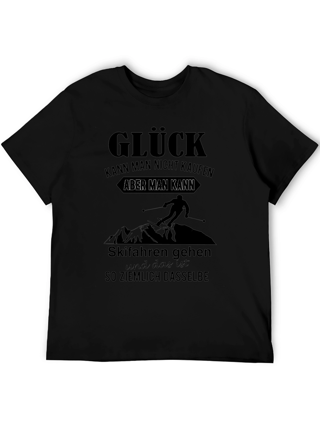 Skiing Happiness T-Shirt