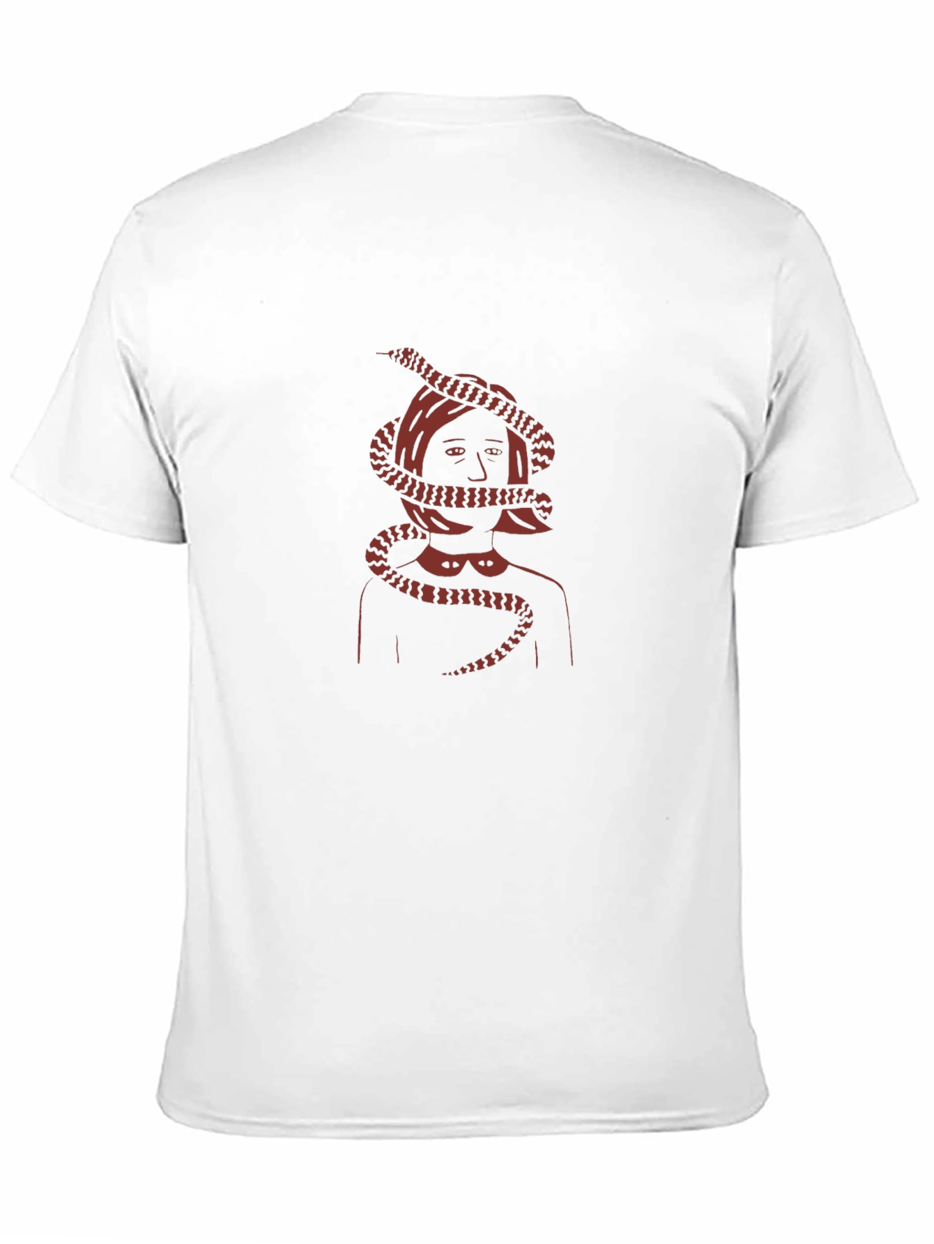 Serpents Embrace Graphic Tee - Dark Aesthetic