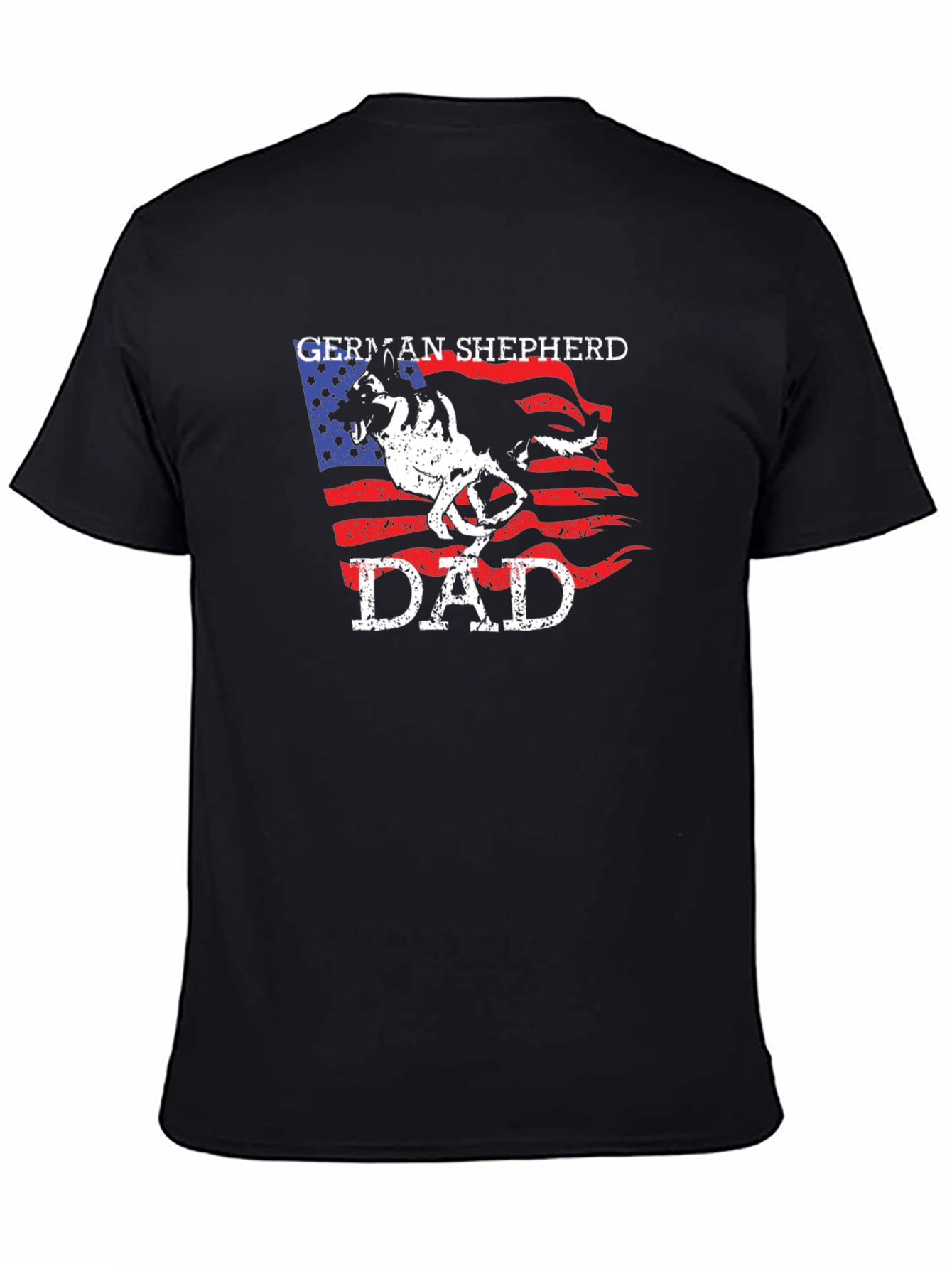 German Shepherd Dad Graphic Tee