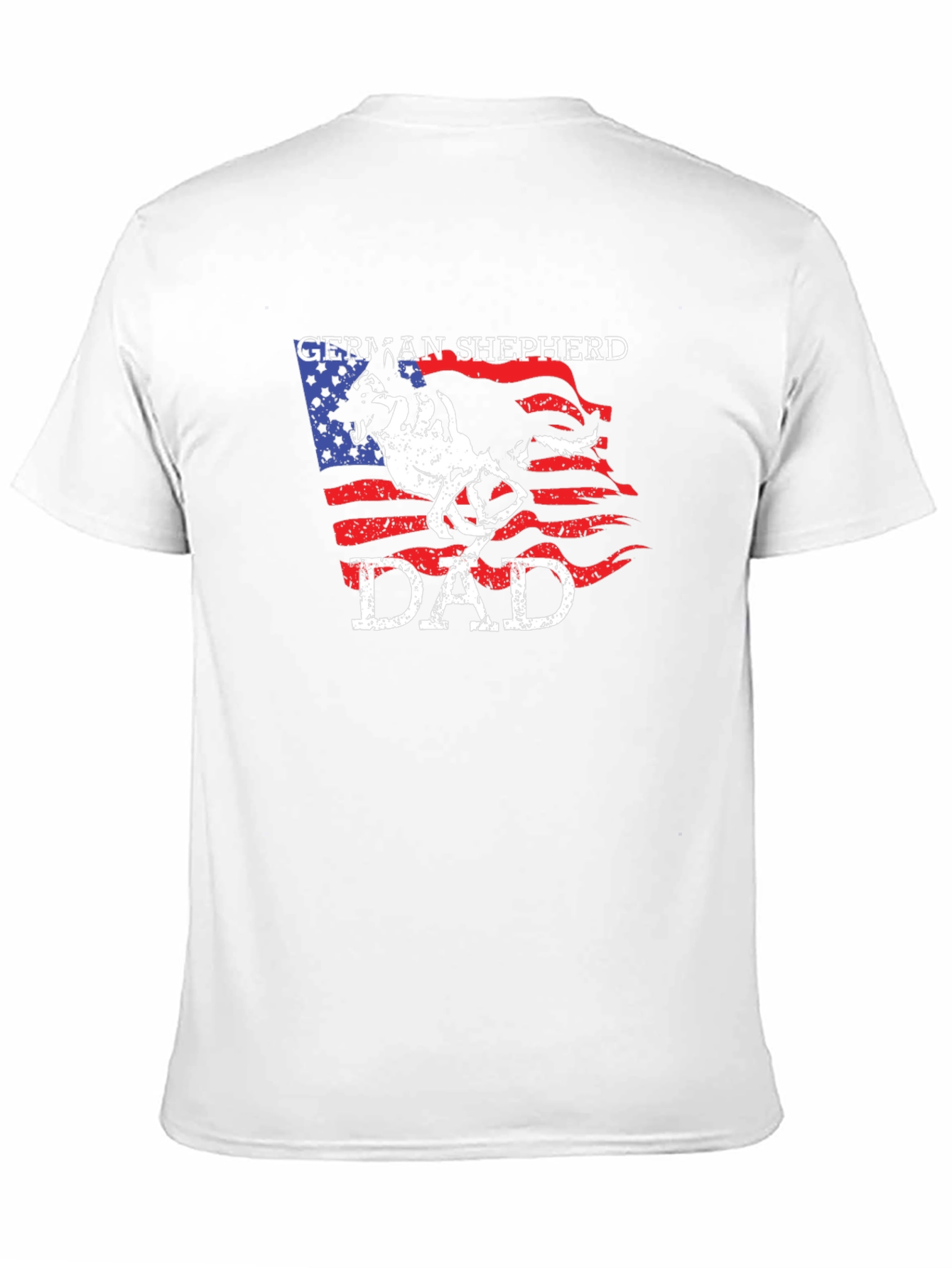 German Shepherd Dad Graphic Tee