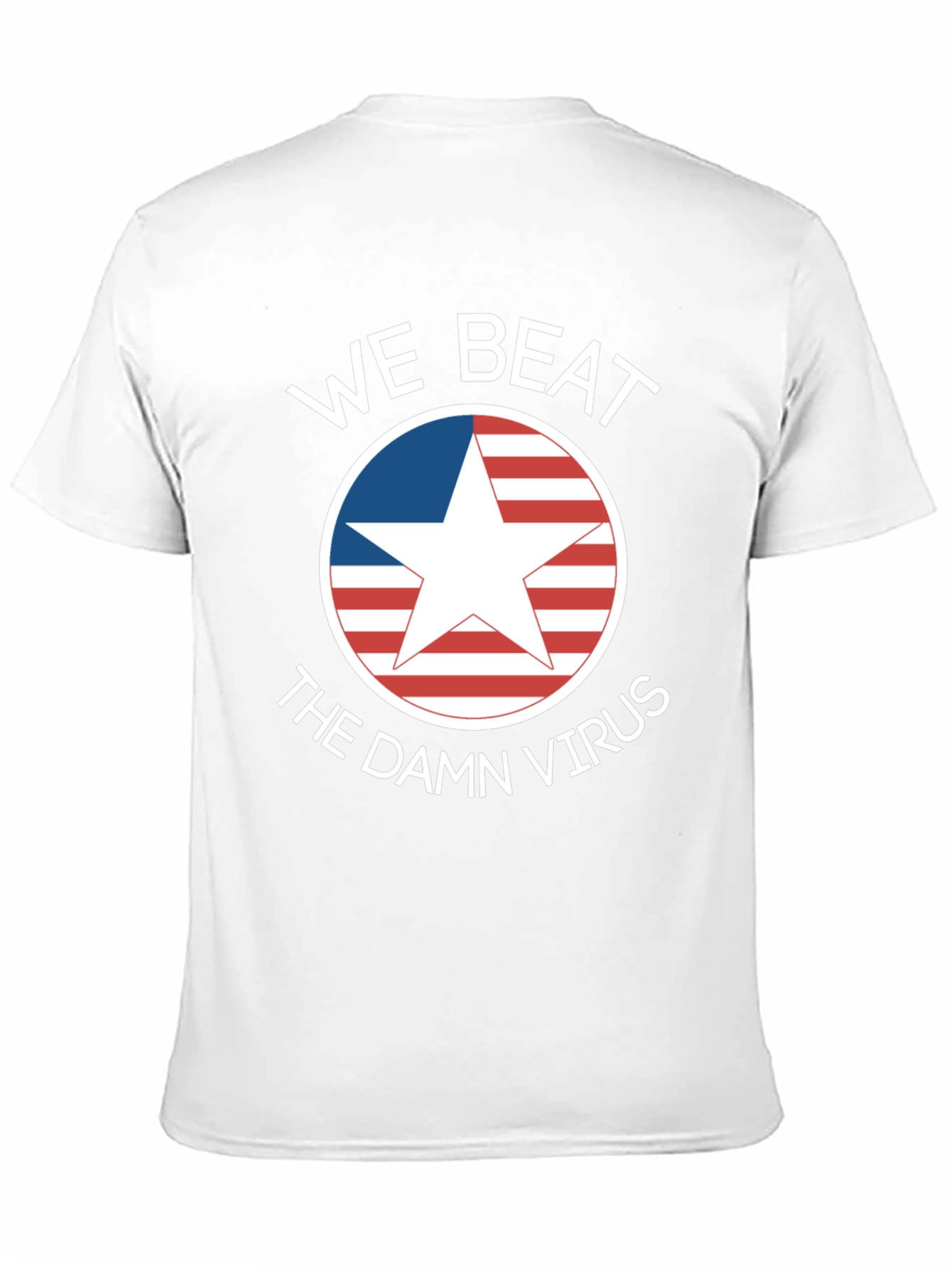 We Beat The Damn Virus Graphic Tee