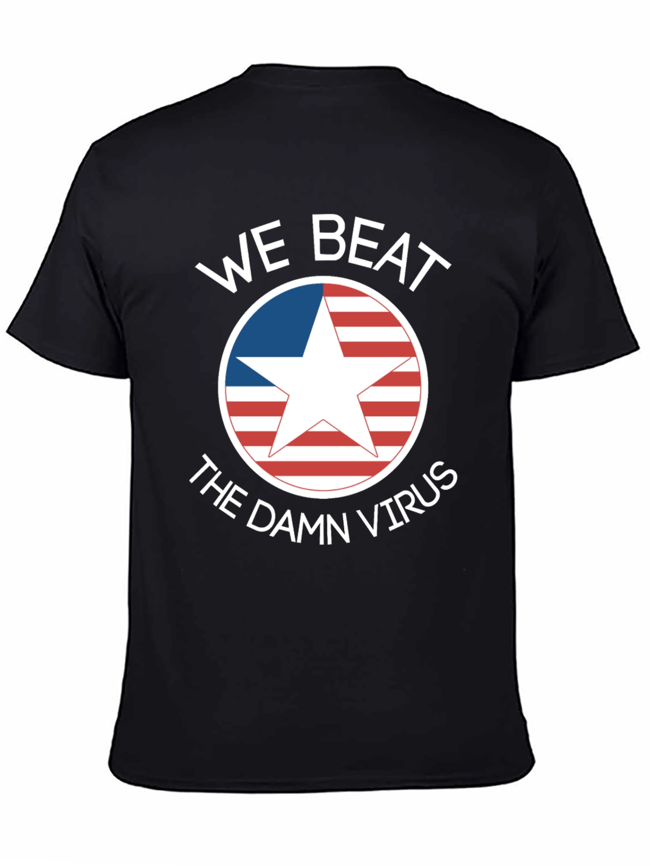 We Beat The Damn Virus Graphic Tee
