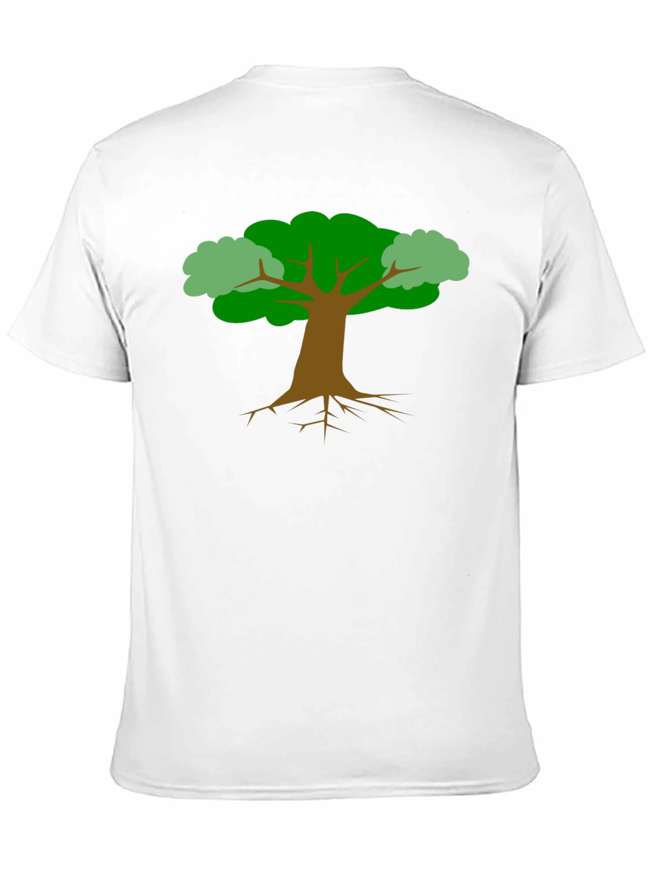 Nature Tree Graphic Tee - Black Unisex Shirt