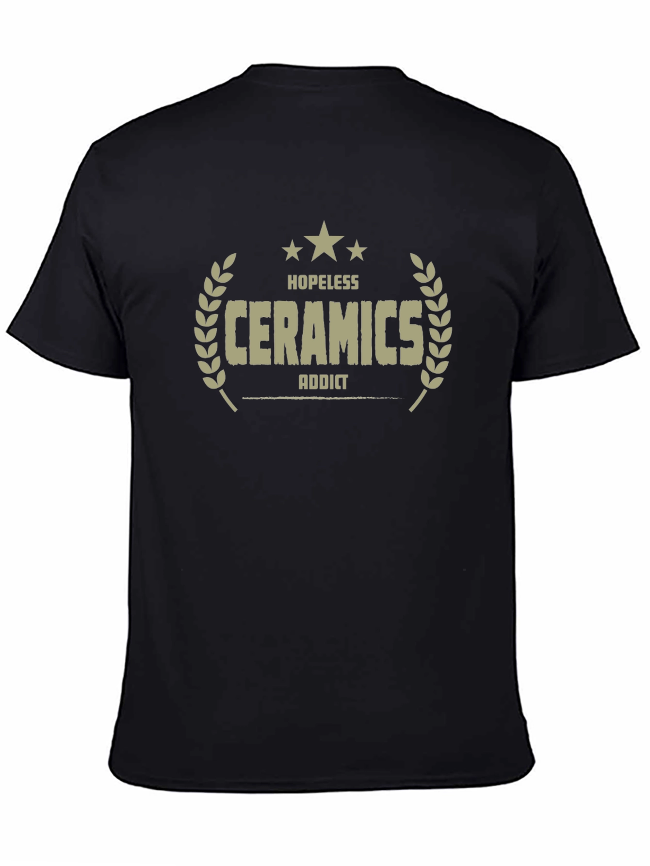 Hopeless Ceramics Addict T-Shirt - Black