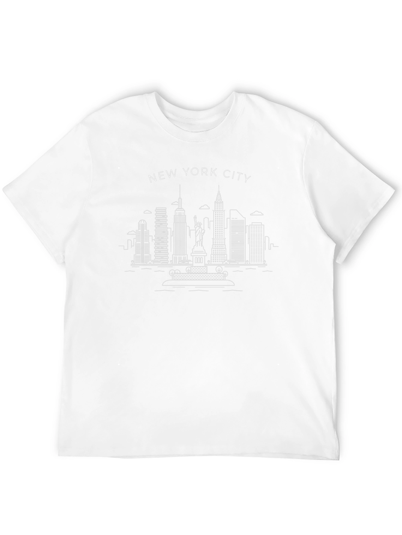 New York City Skyline Graphic T-Shirt