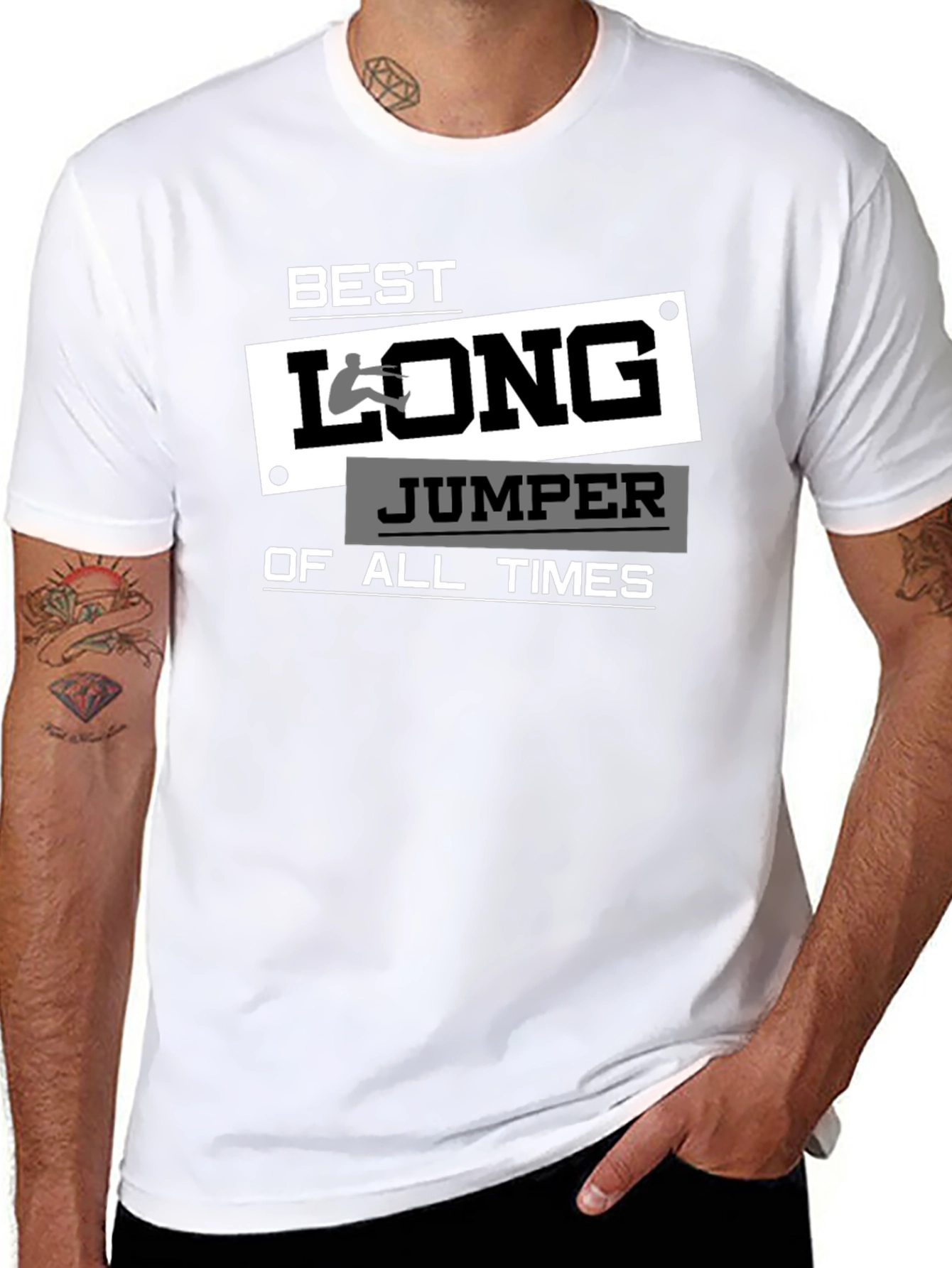 Best Long Jumper T-Shirt - Track and Field Tee