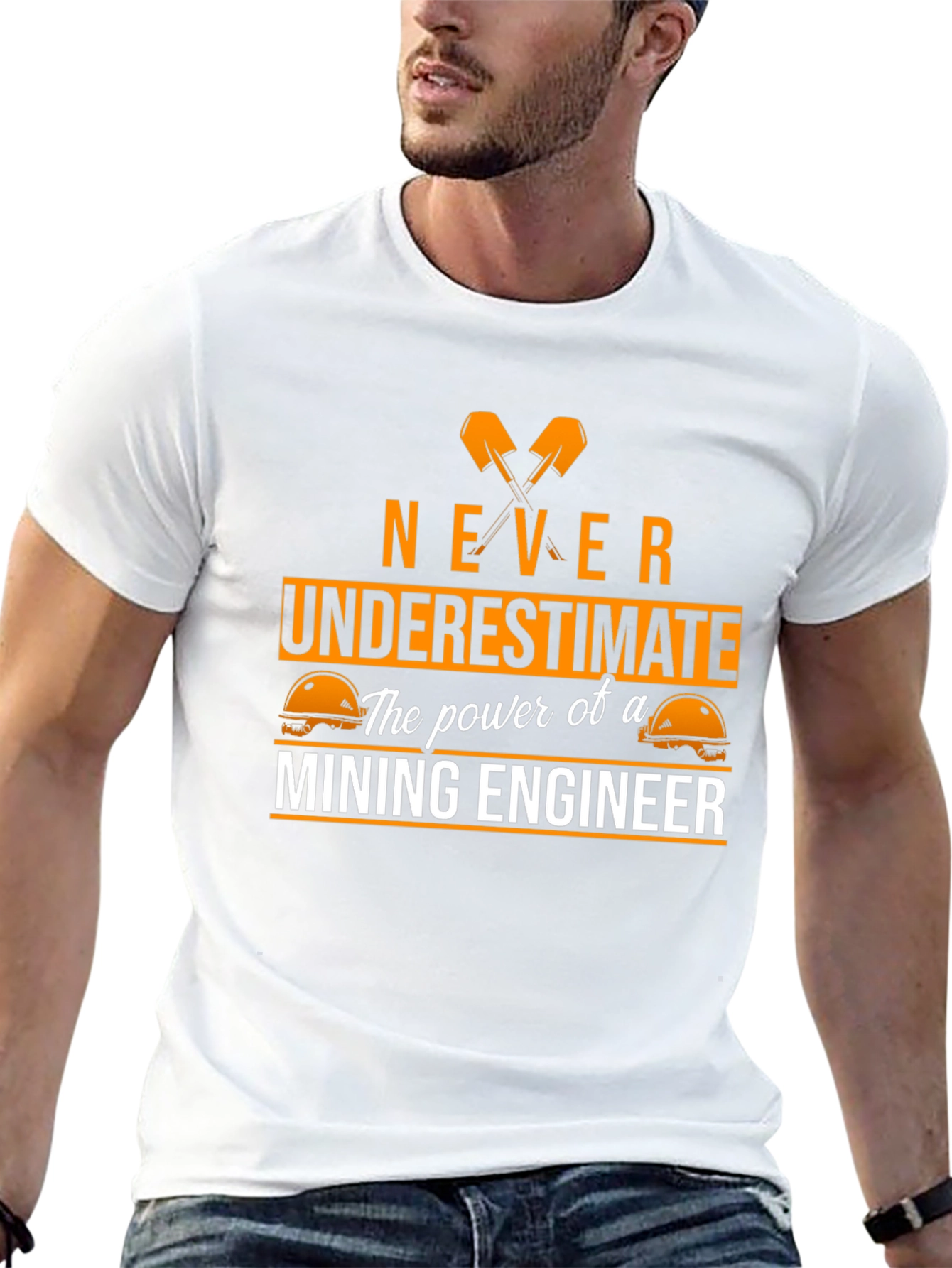 Mining Engineer T-Shirt - Never Underestimate