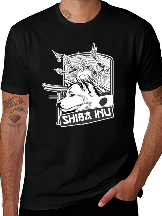 Shiba Inu T-Shirt - Japanese Style Dog Tee