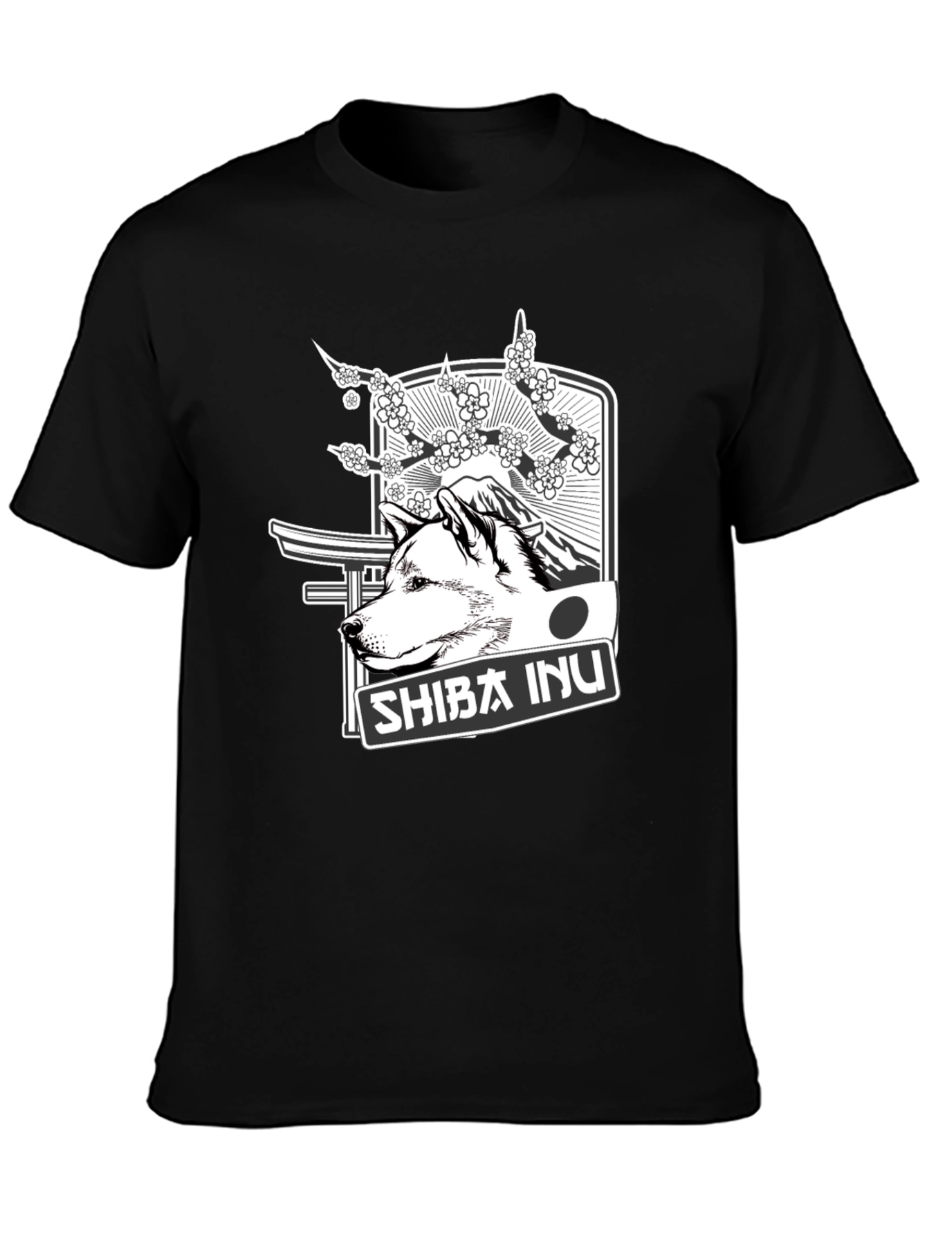 Shiba Inu T-Shirt - Japanese Style Dog Tee