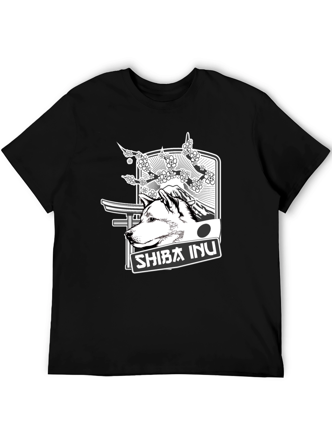 Shiba Inu T-Shirt - Japanese Style Dog Tee