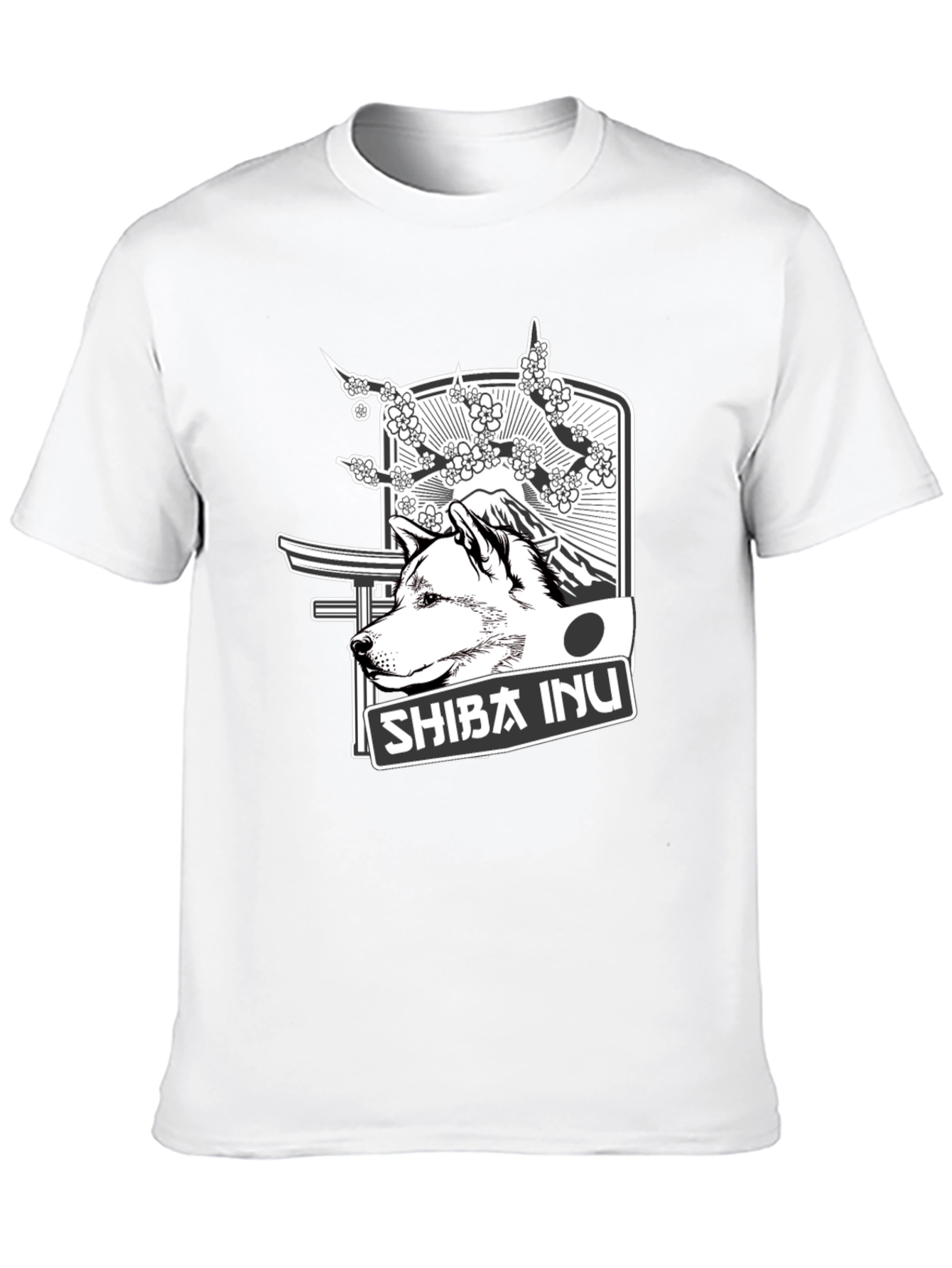 Shiba Inu T-Shirt - Japanese Style Dog Tee