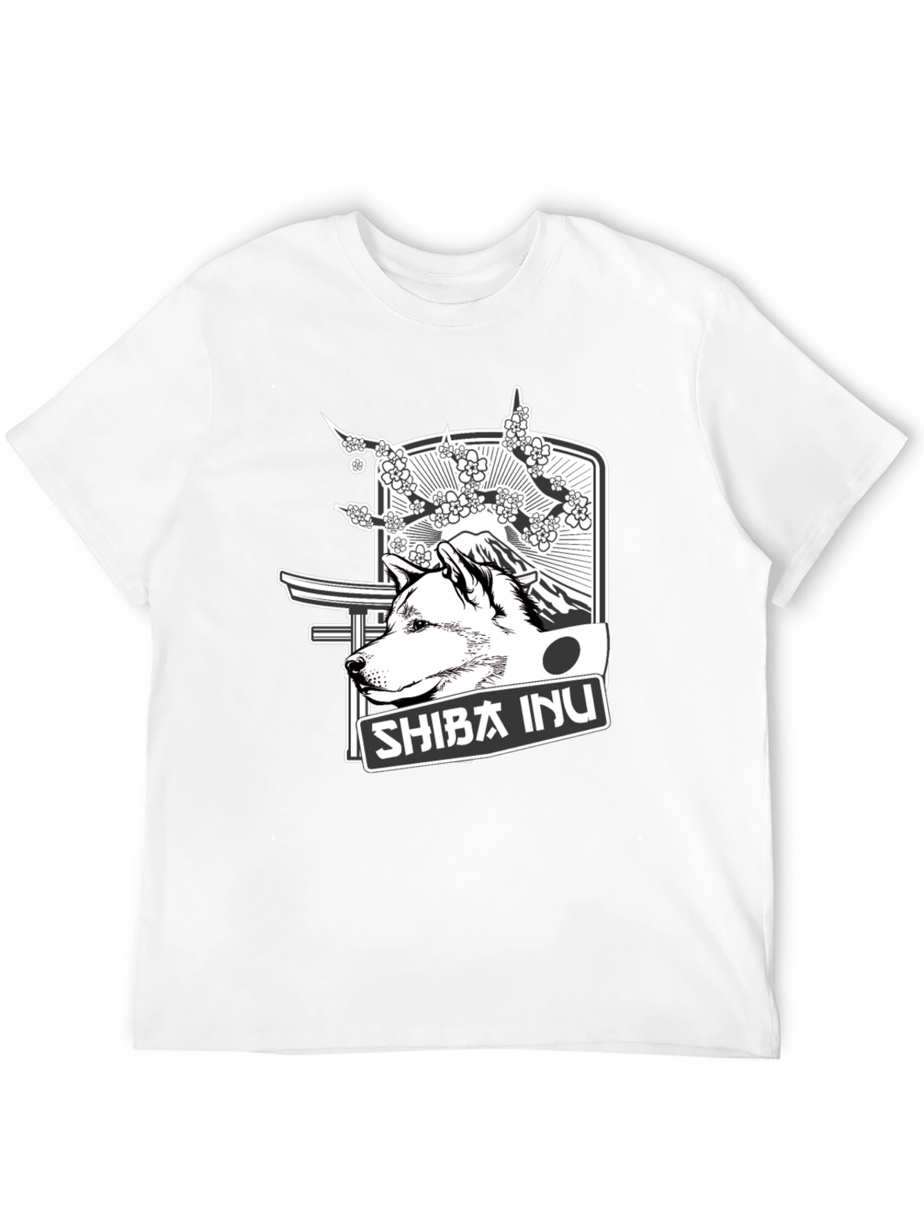 Shiba Inu T-Shirt - Japanese Style Dog Tee
