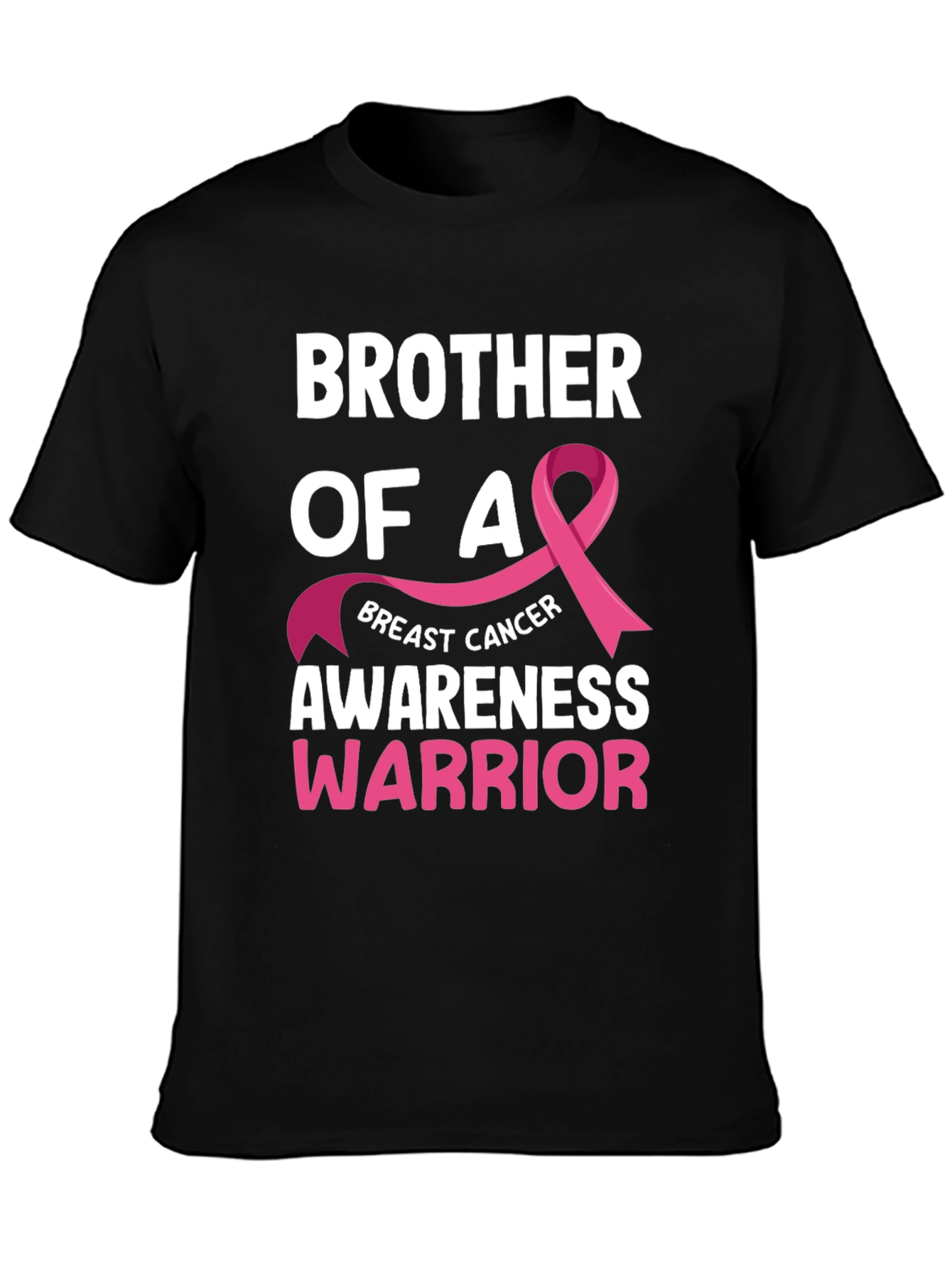 Brother of a Breast Cancer Awareness Warrior T-Shirt