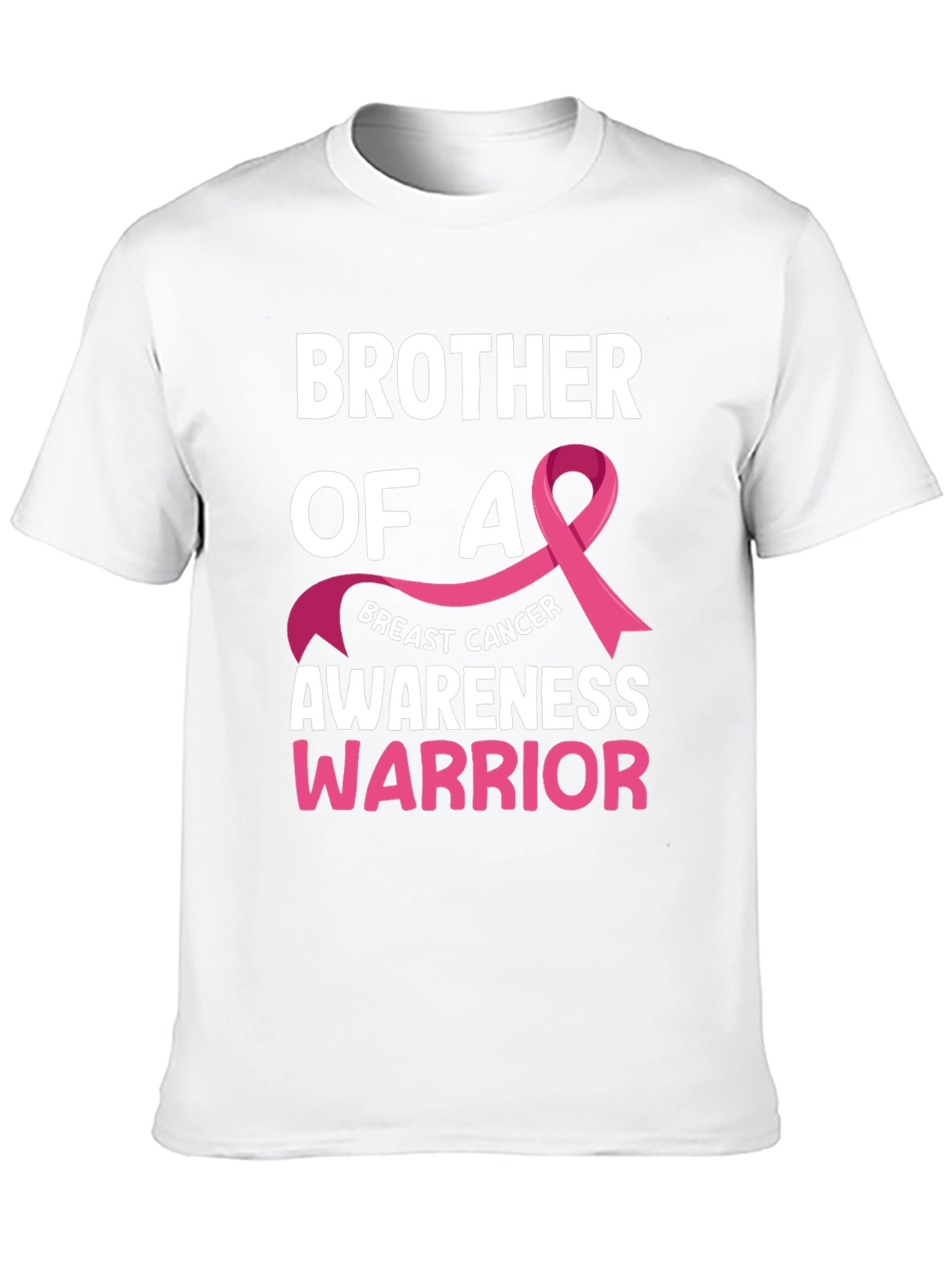 Brother of a Breast Cancer Awareness Warrior T-Shirt