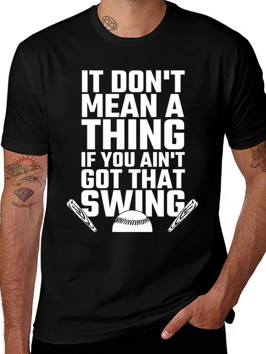 Baseball Swing Graphic T-Shirt