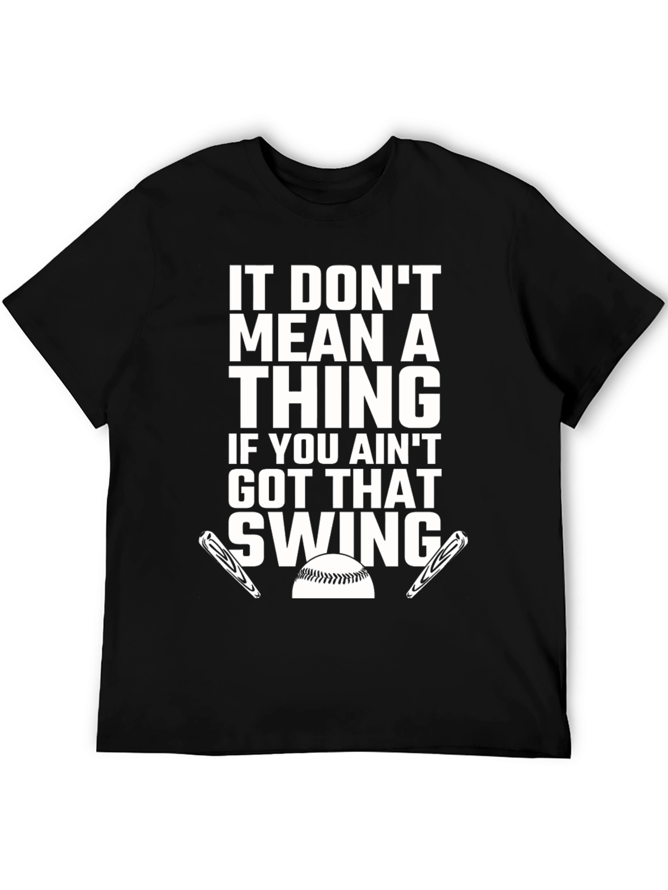 Baseball Swing Graphic T-Shirt