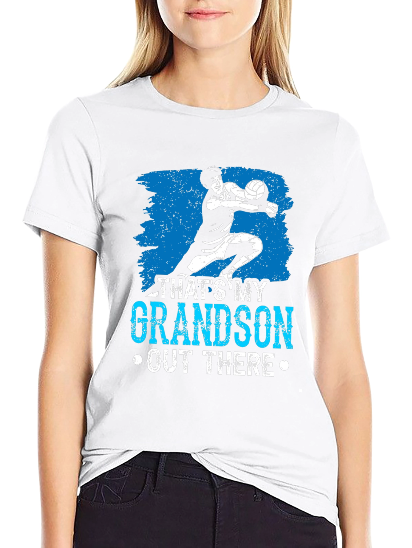 Volleyball Grandson T-Shirt
