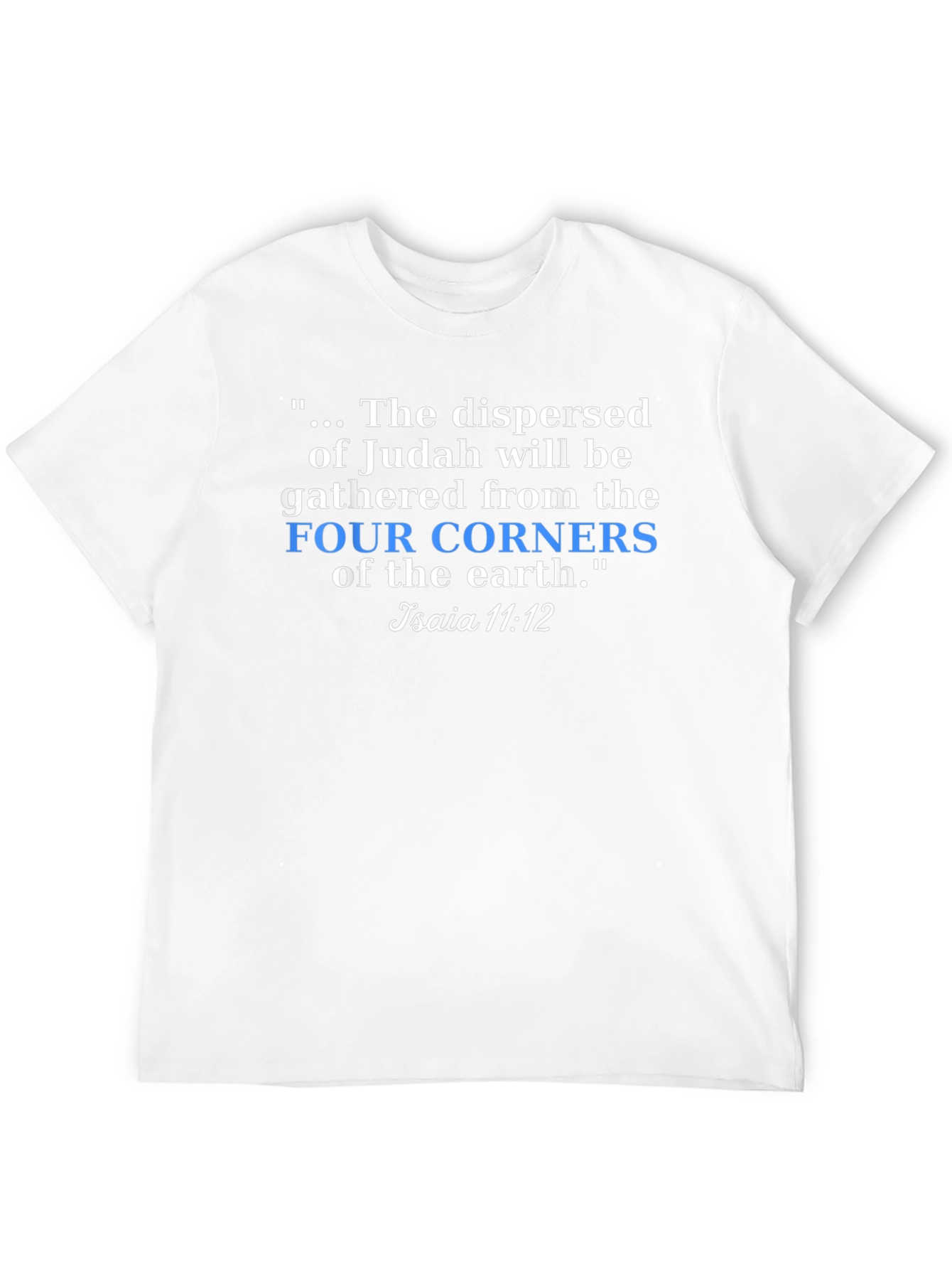 Faith-Inspired T-Shirt: Isaiah 11:12 Graphic Tee