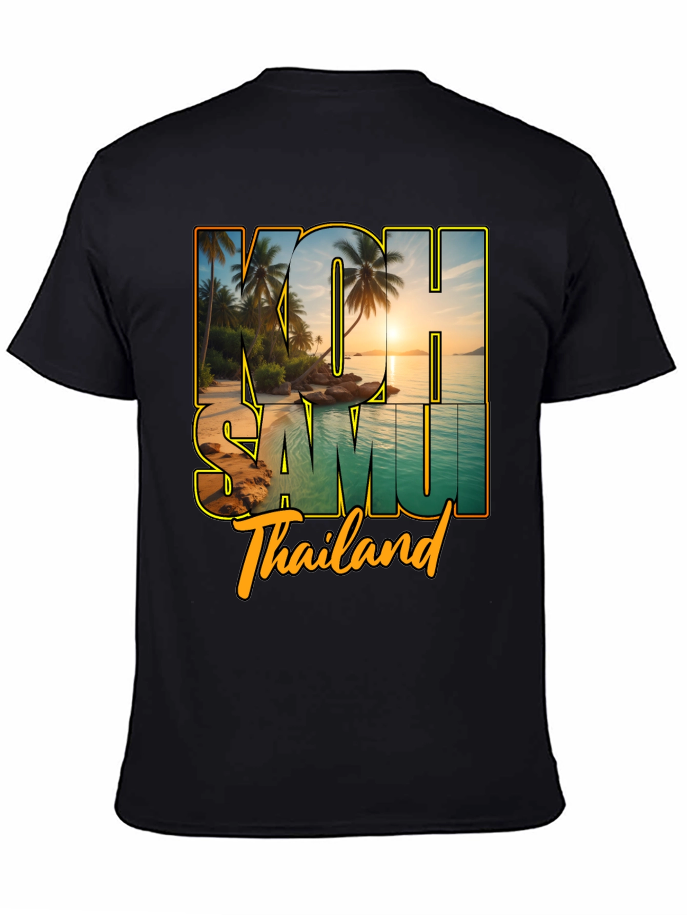 Koh Samui Thailand Graphic Tee - Island Paradise Shirt