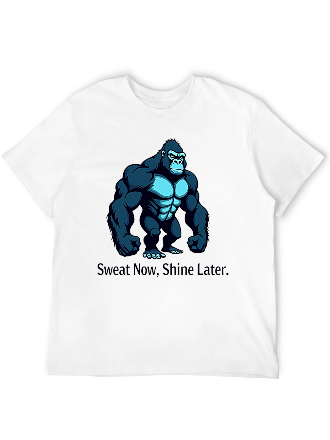 Sweat Now Shine Later Gorilla Graphic Tee