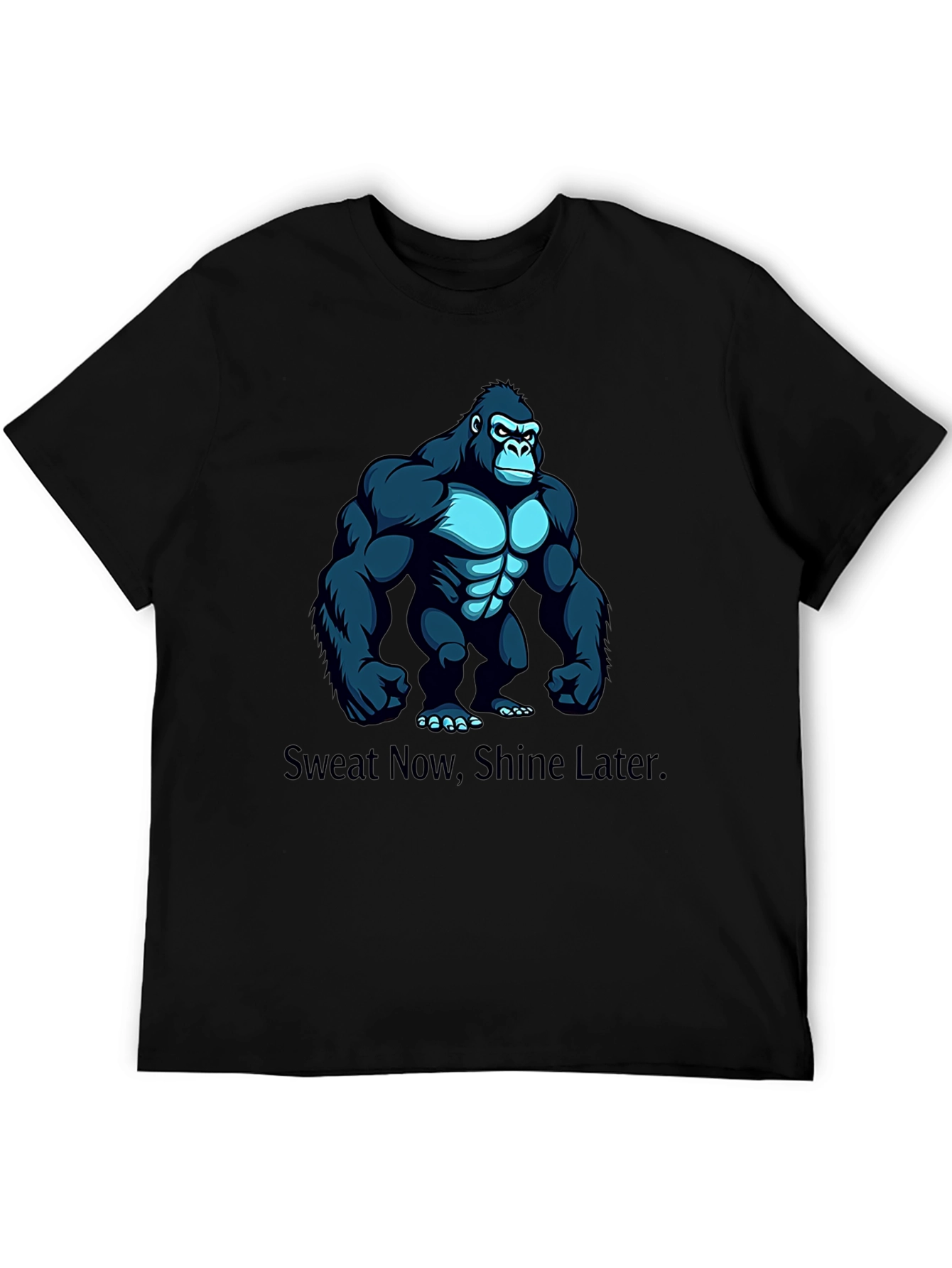 Sweat Now Shine Later Gorilla Graphic Tee
