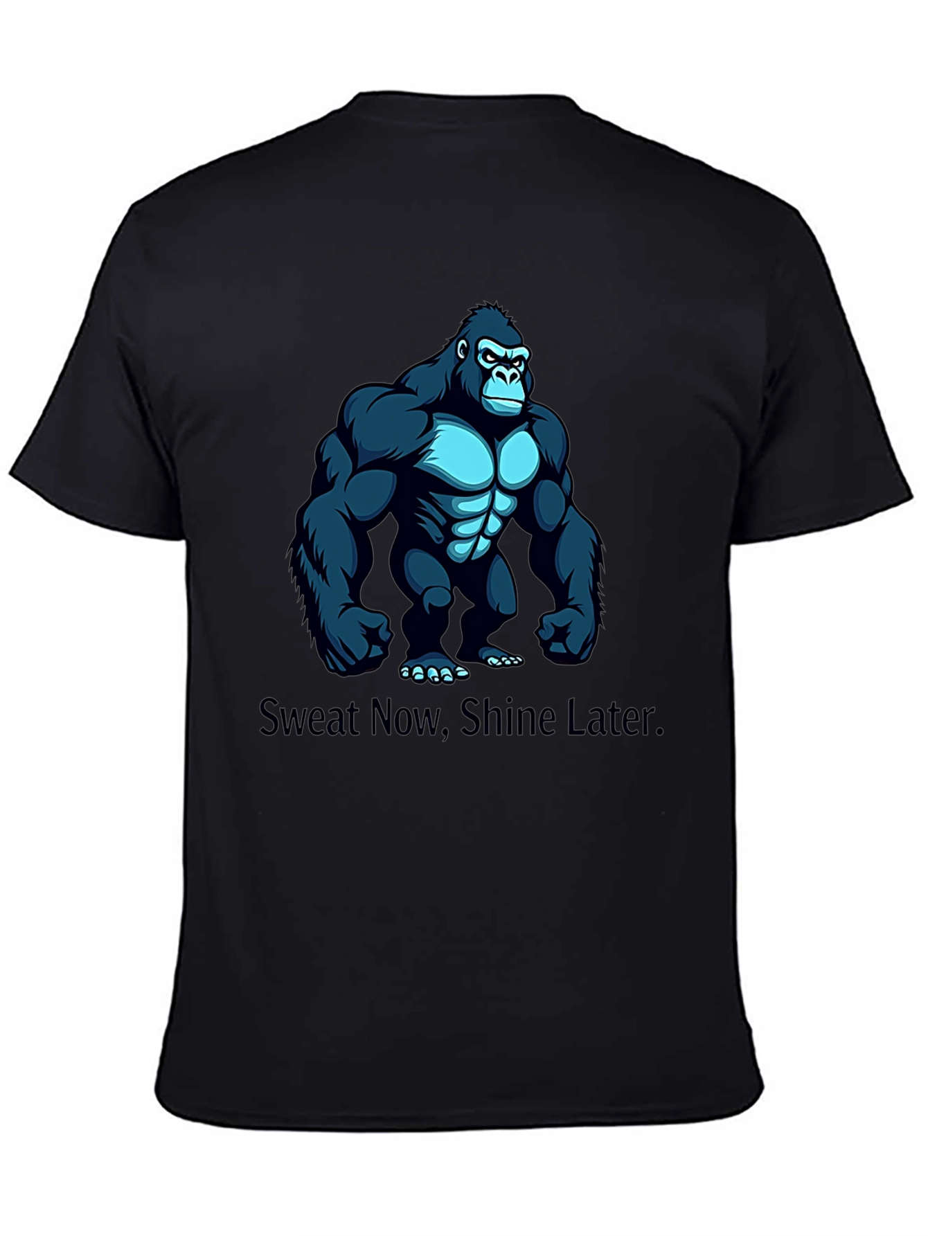 Sweat Now Shine Later Gorilla Graphic Tee