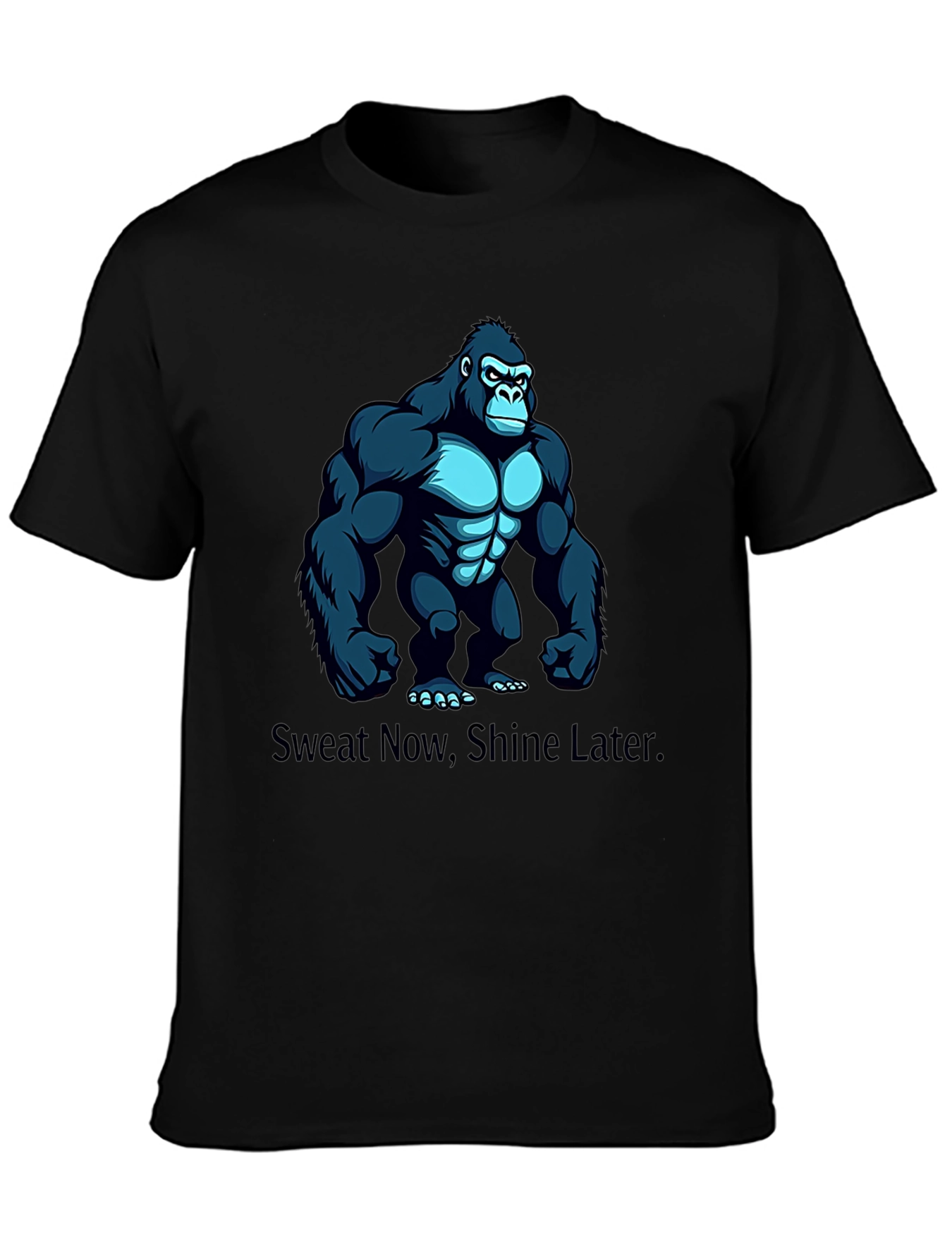 Sweat Now Shine Later Gorilla Graphic Tee