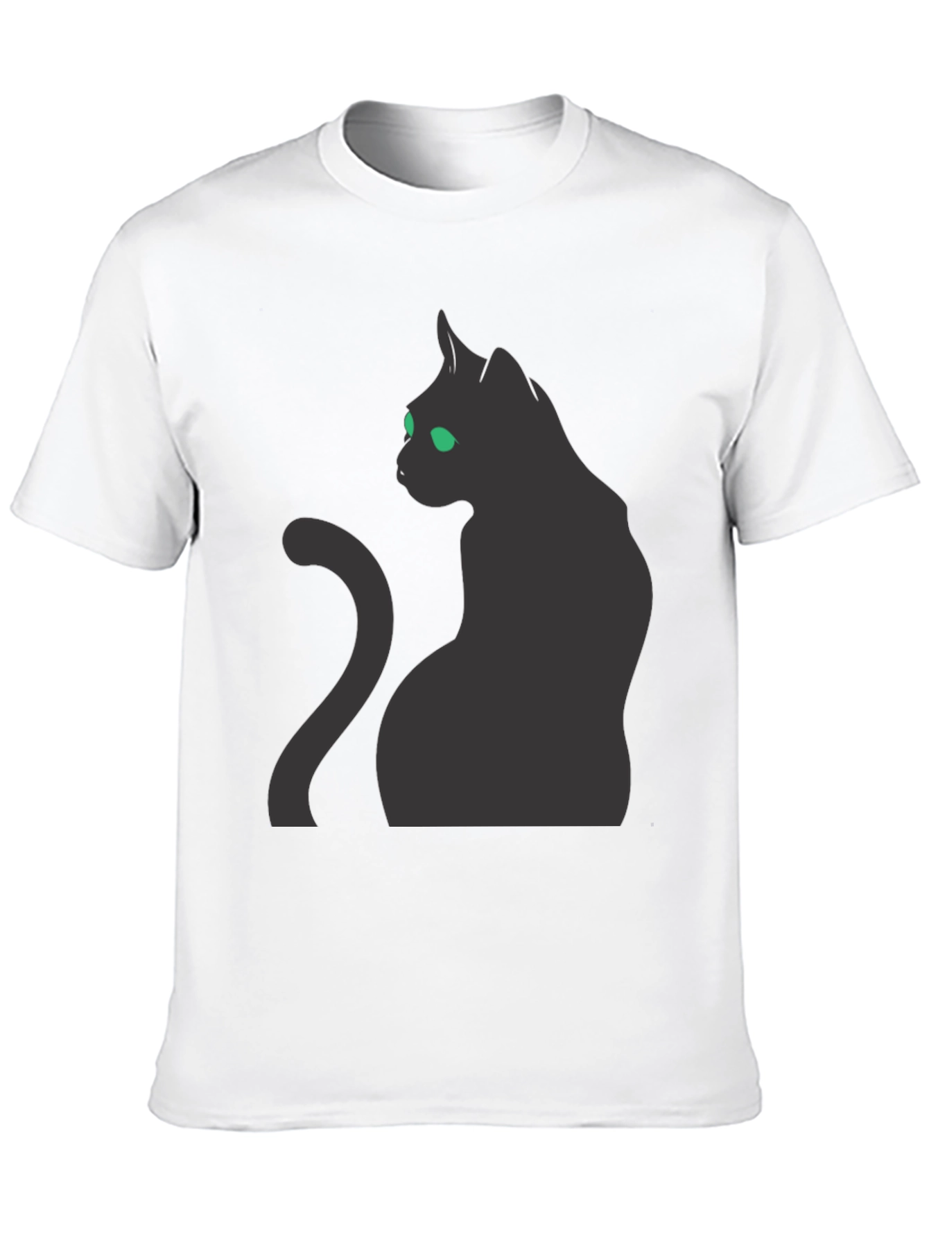 Black Cat Graphic Tee - Stylish & Comfortable