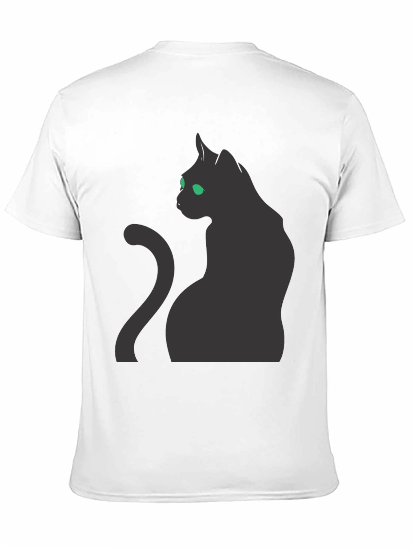 Black Cat Graphic Tee - Stylish & Comfortable