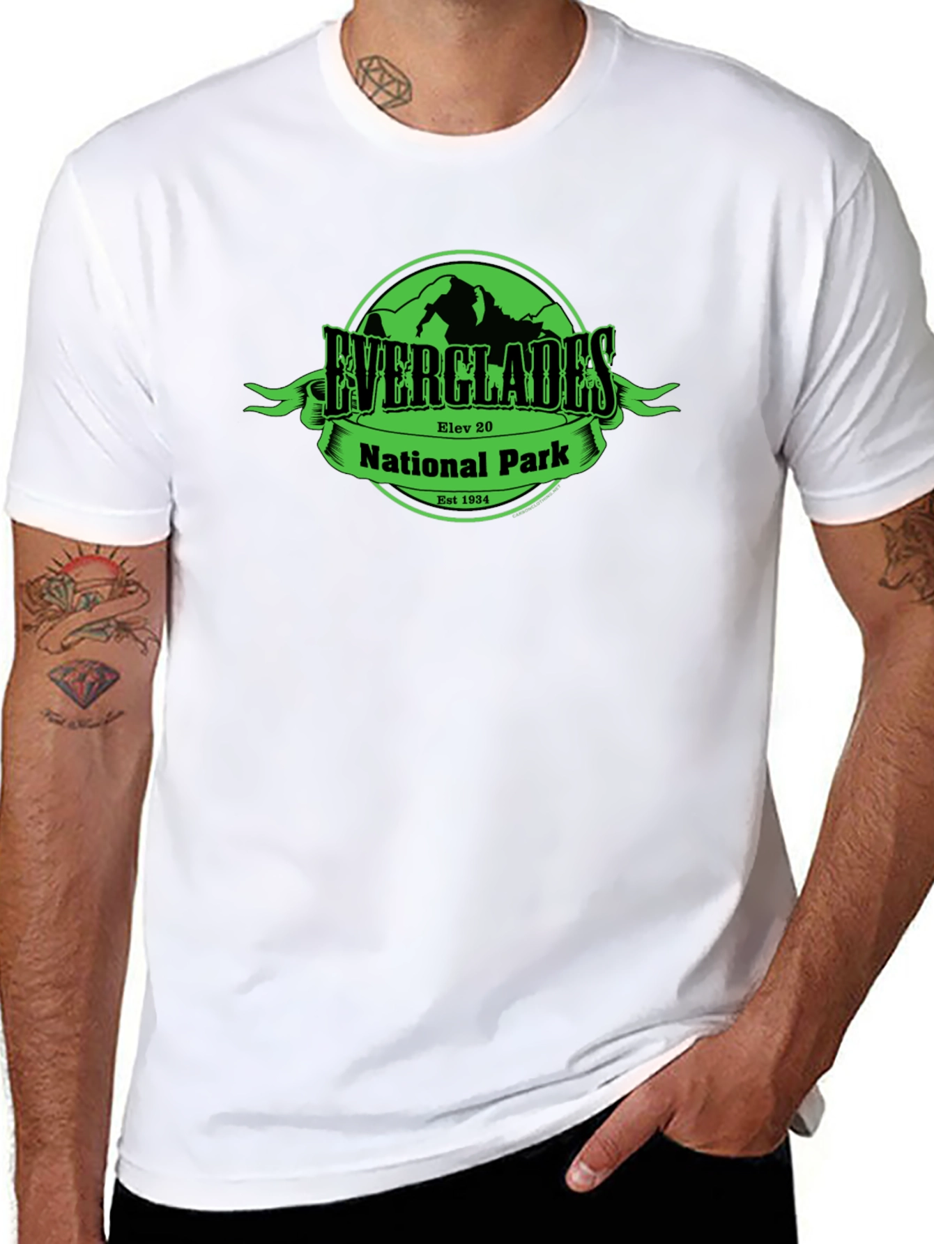 Everglades National Park T-Shirt - Retro Design