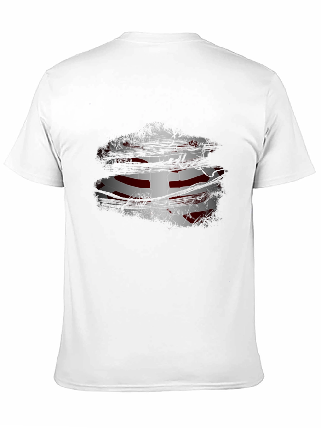Ripped England Flag T-Shirt