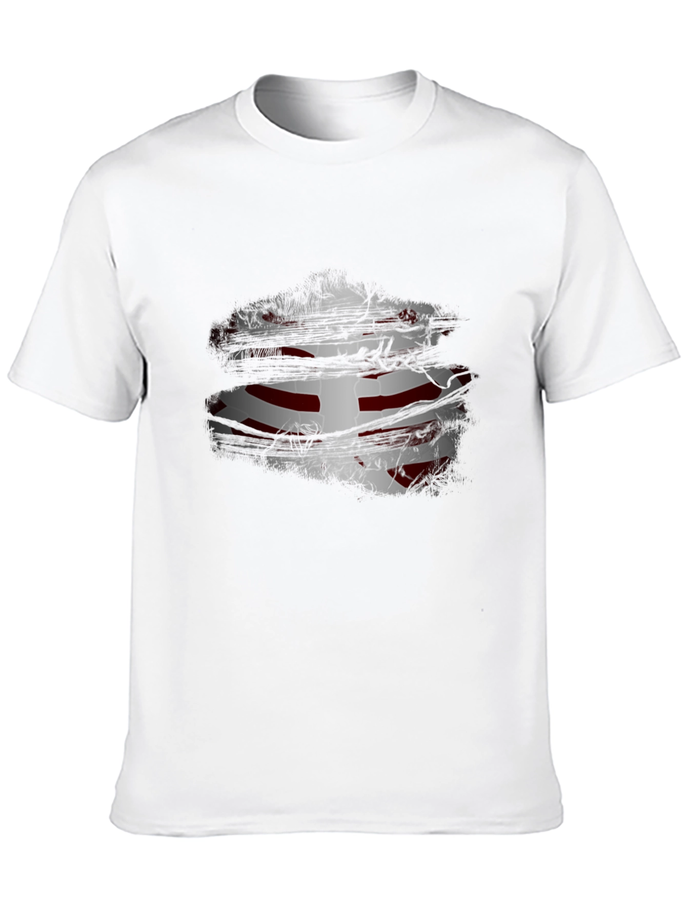 Ripped England Flag T-Shirt