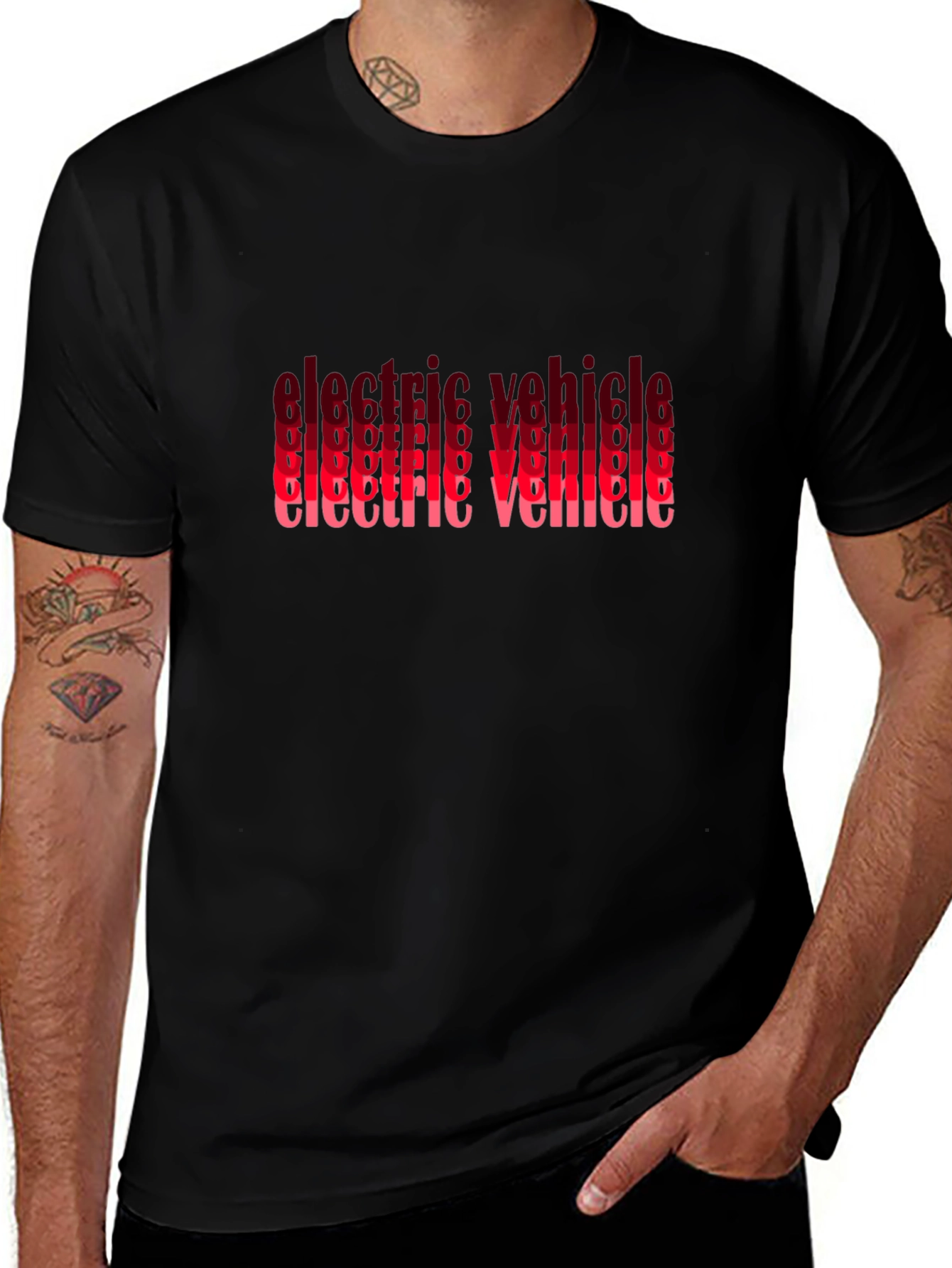 Electric Vehicle Graphic T-Shirt