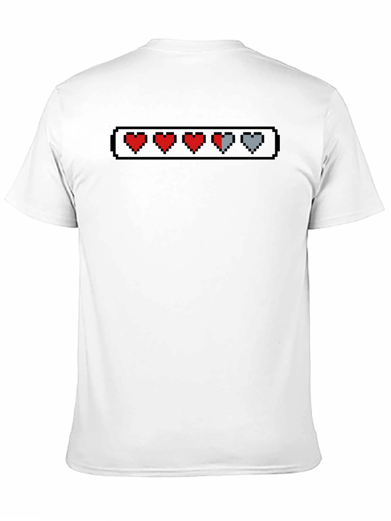 Gamer Life Pixel Health Bar T-Shirt