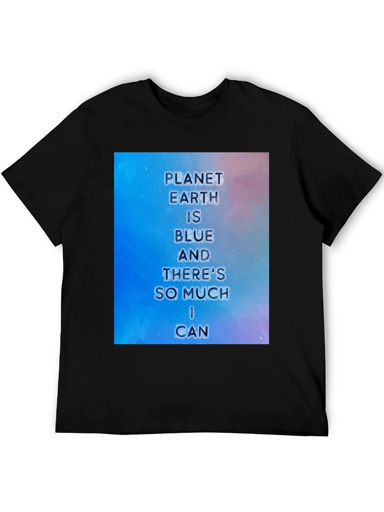 Planet Earth Tee - Blue & Inspirational Graphic Shirt