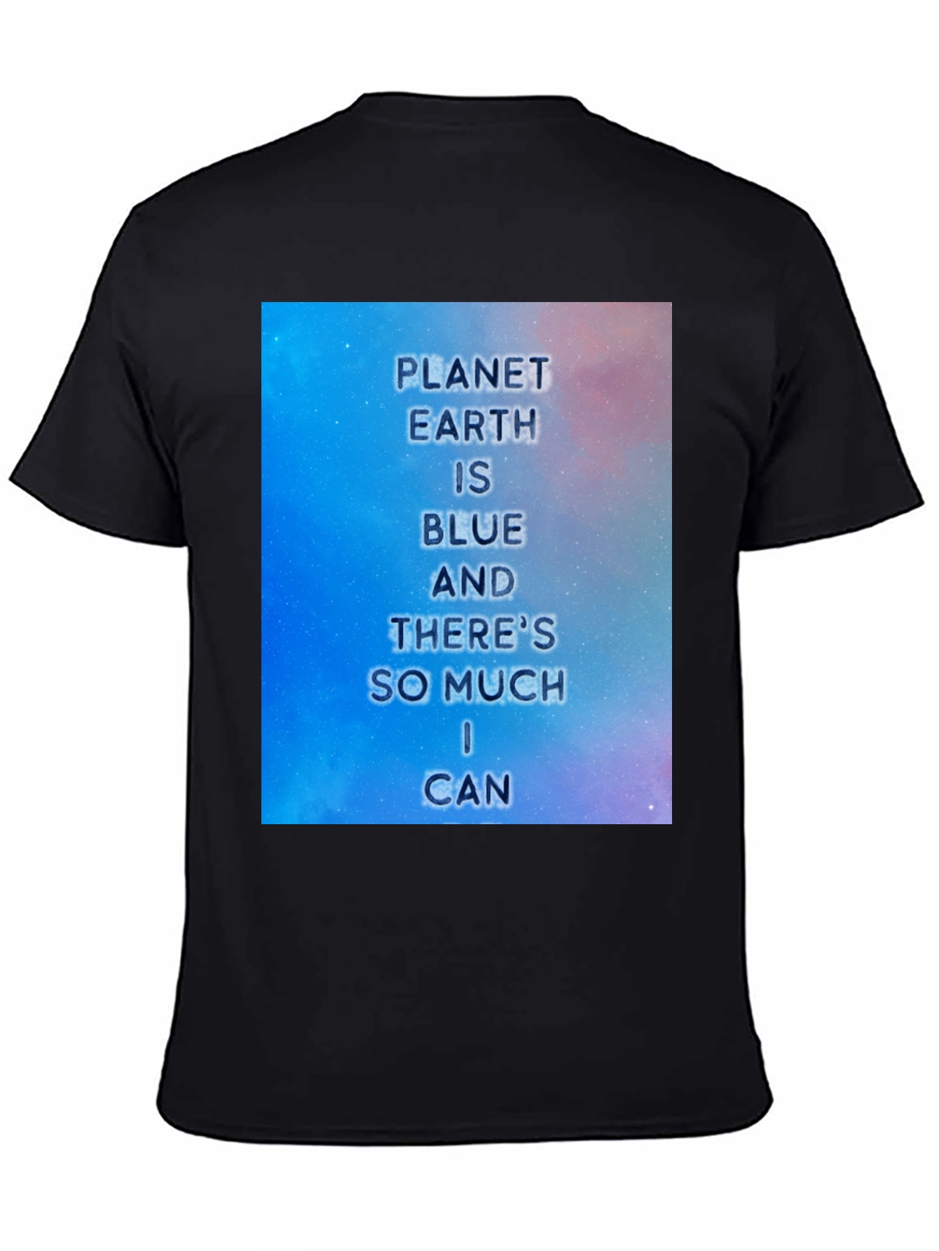 Planet Earth Tee - Blue & Inspirational Graphic Shirt