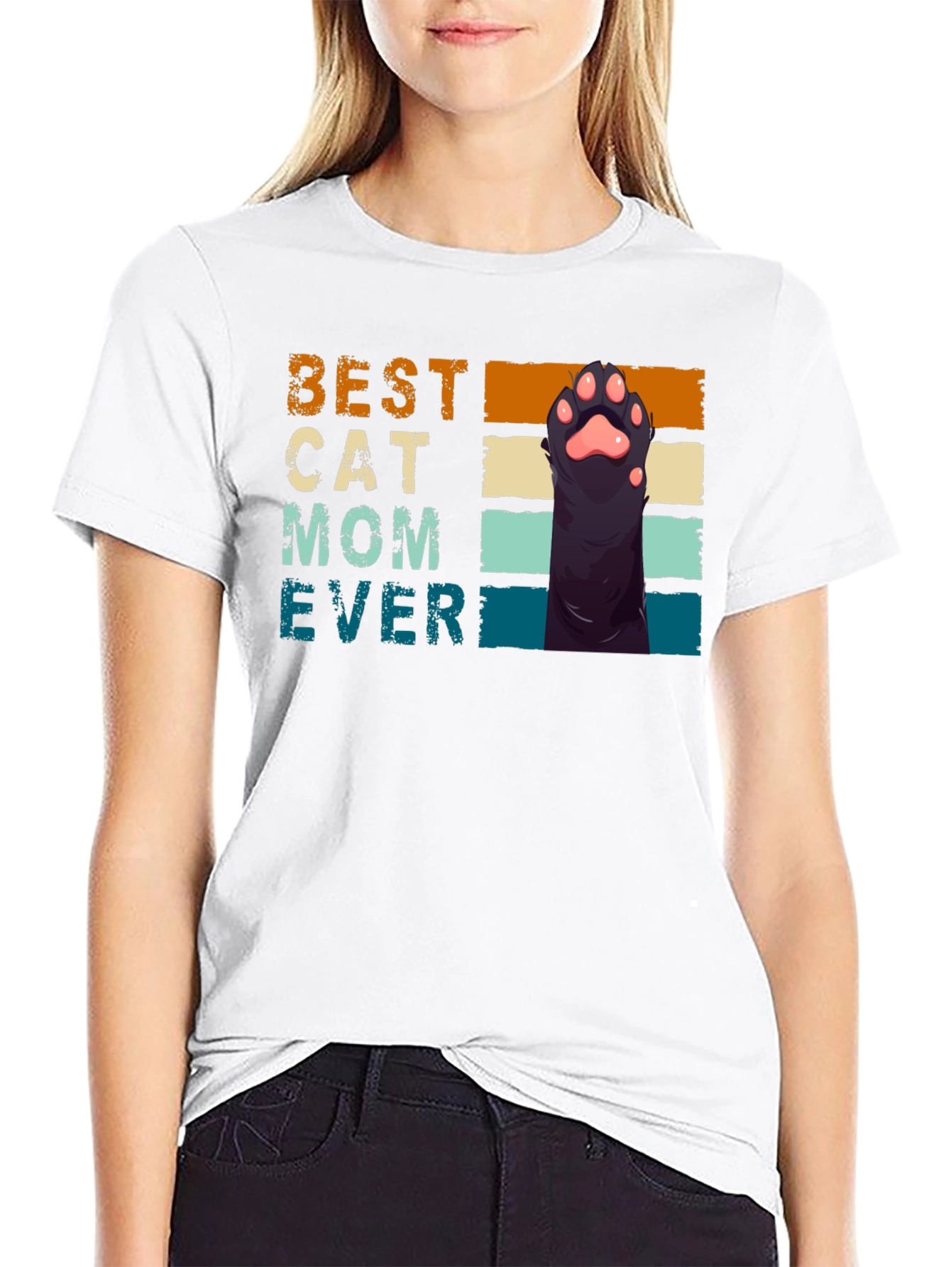 Best Cat Mom Ever T-Shirt