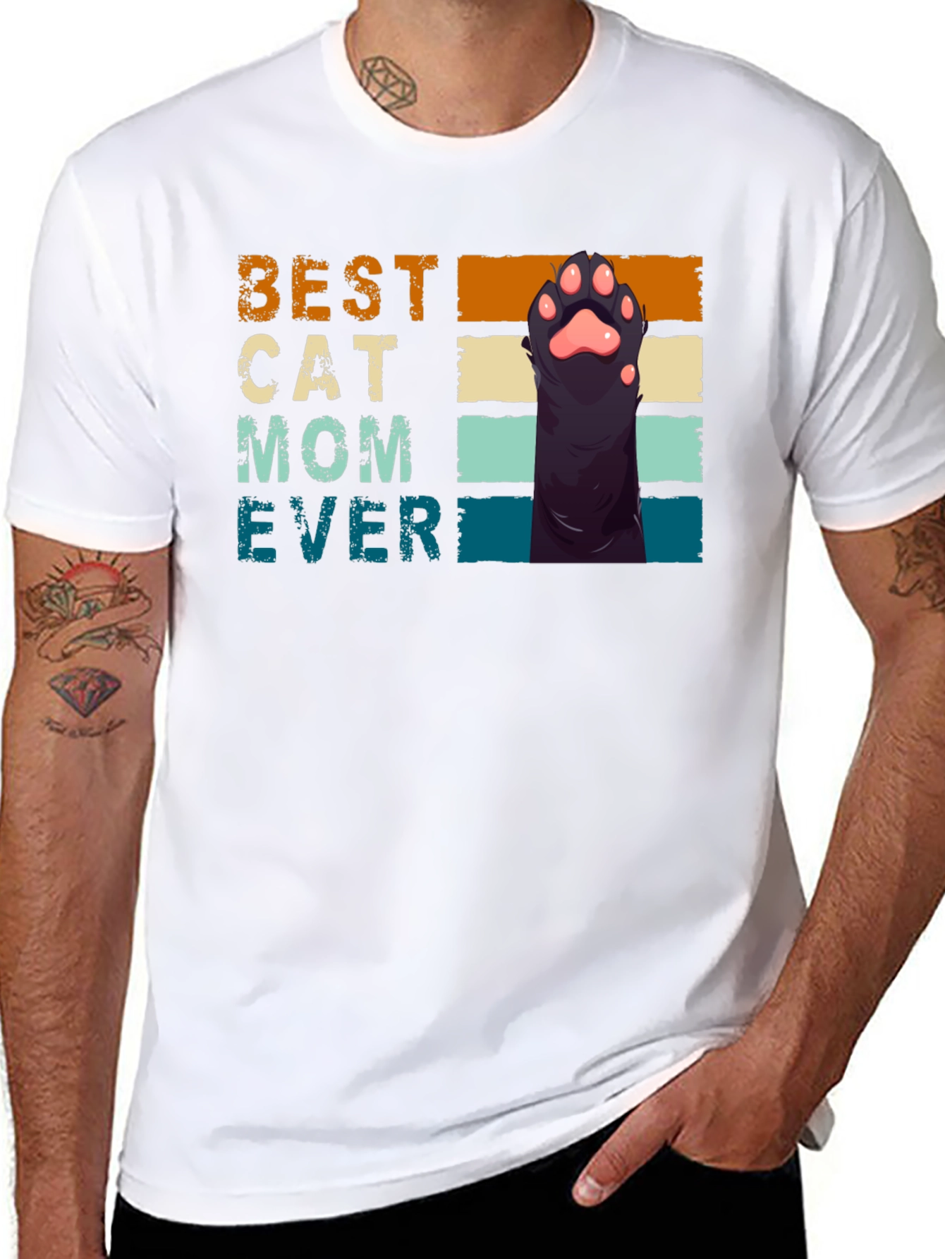 Best Cat Mom Ever T-Shirt