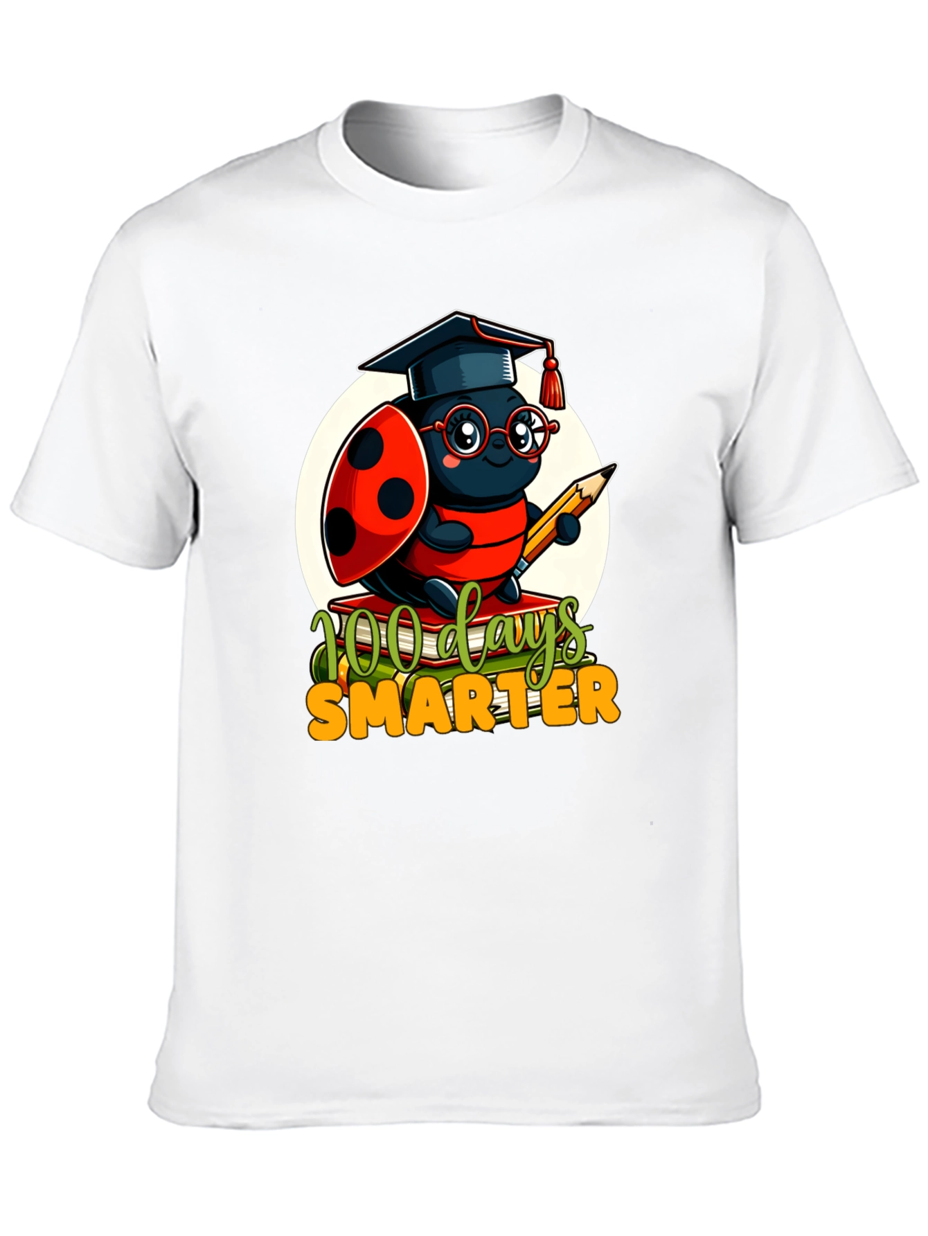 100 Days Smarter Ladybug T-Shirt