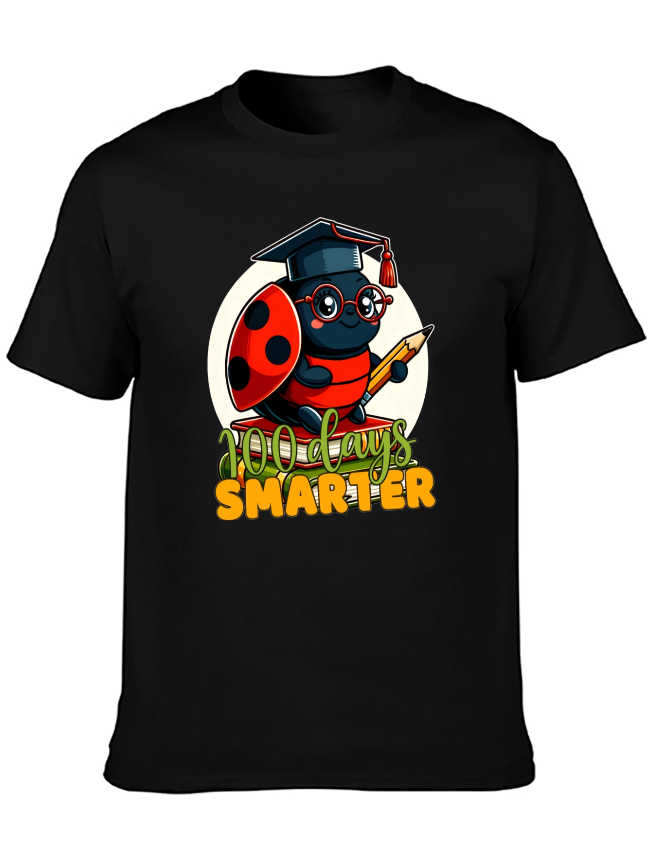100 Days Smarter Ladybug T-Shirt