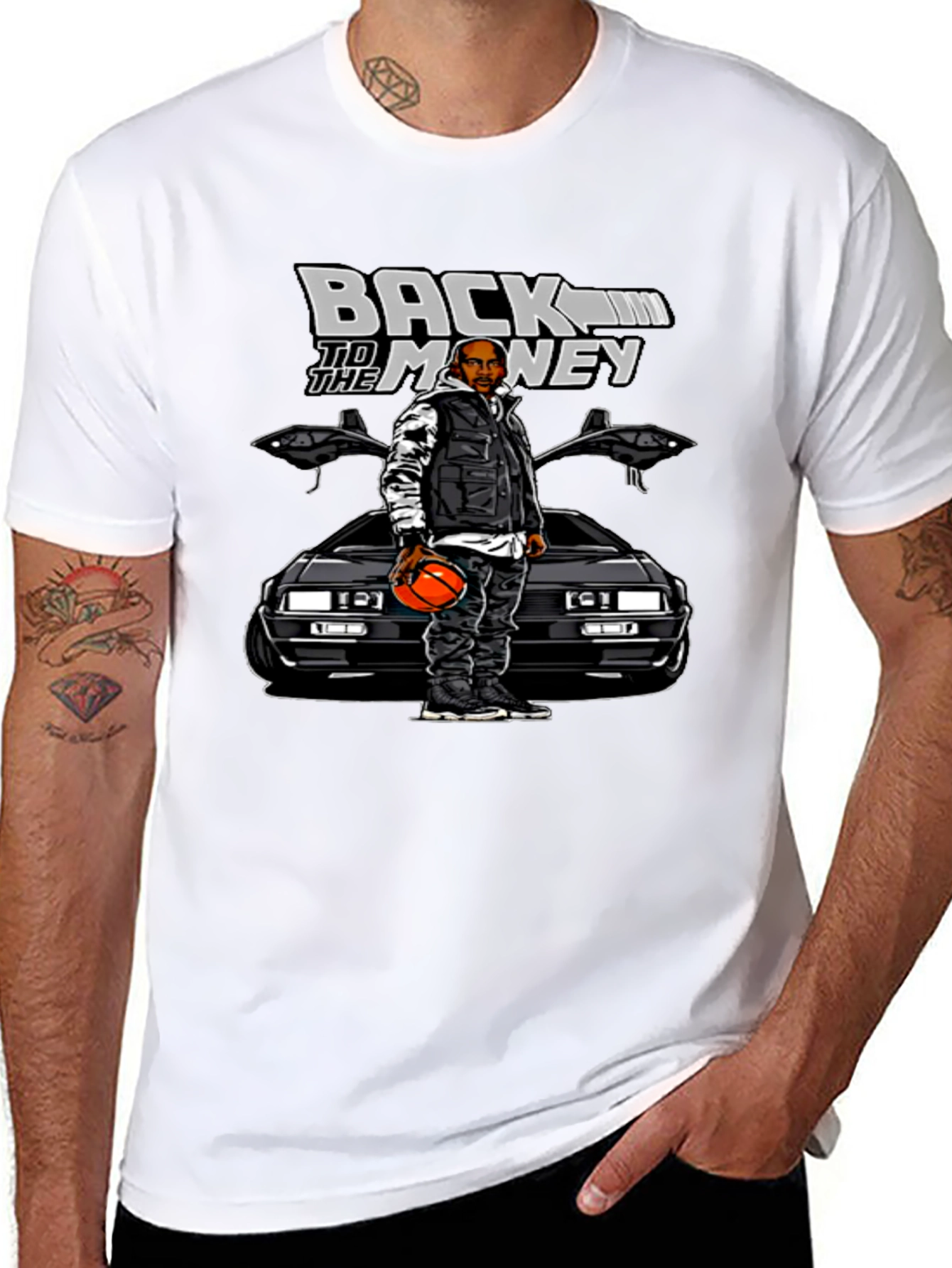 Back to the Money Graphic T-Shirt