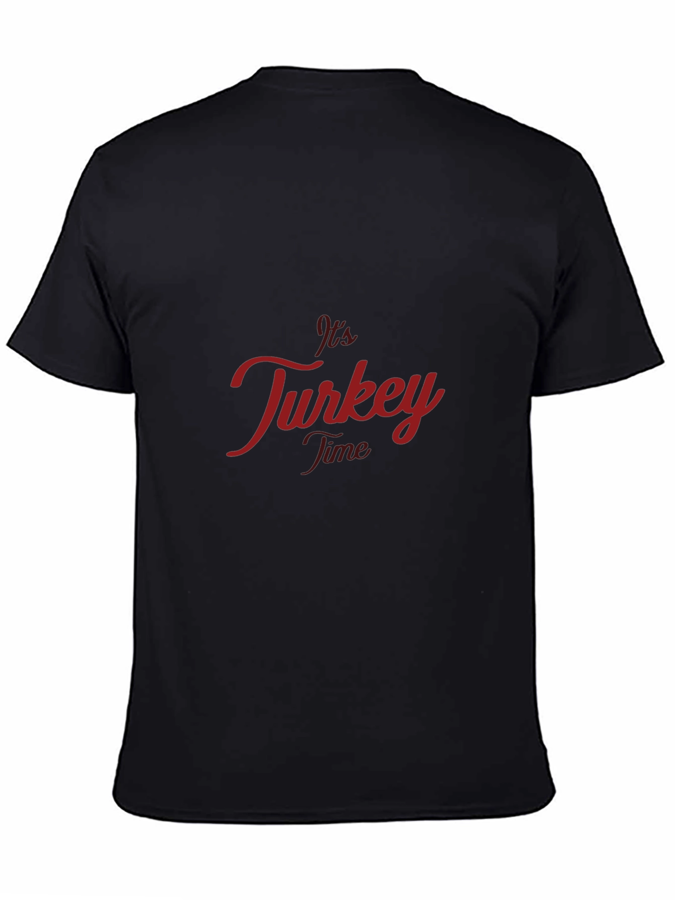 Its Turkey Time Black T-Shirt