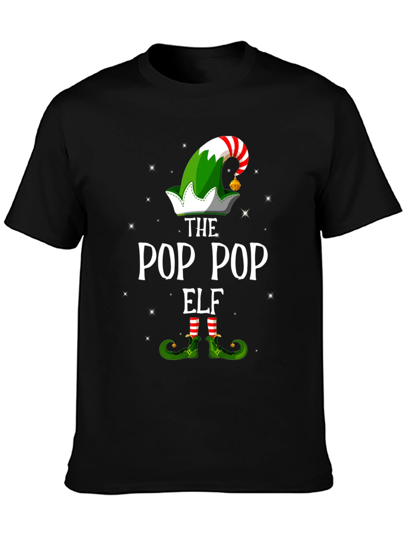 Pop Pop Elf Christmas T-Shirt