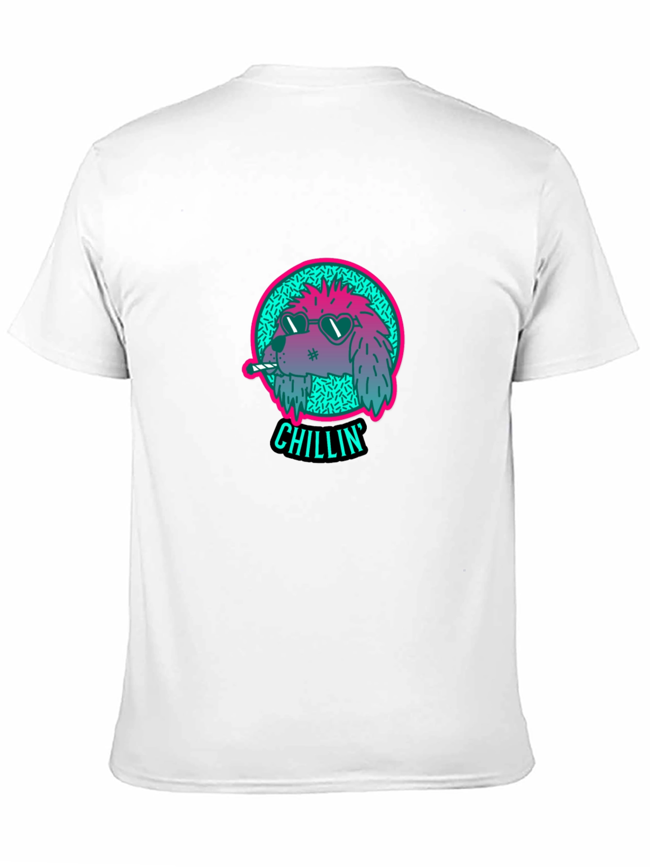 Chillin Dog Graphic Tee - Cool Casual Style