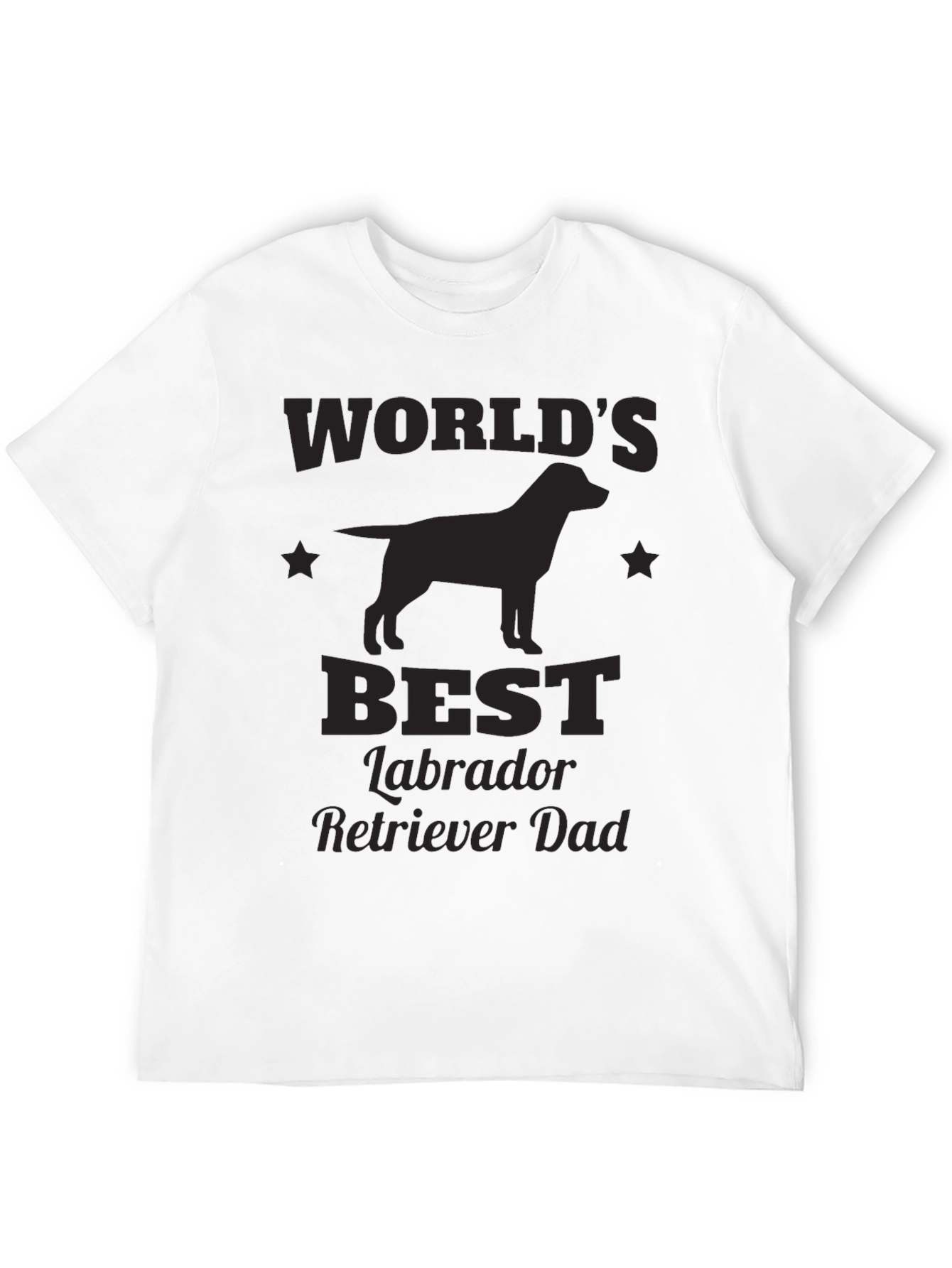 Worlds Best Labrador Retriever Dad T-Shirt